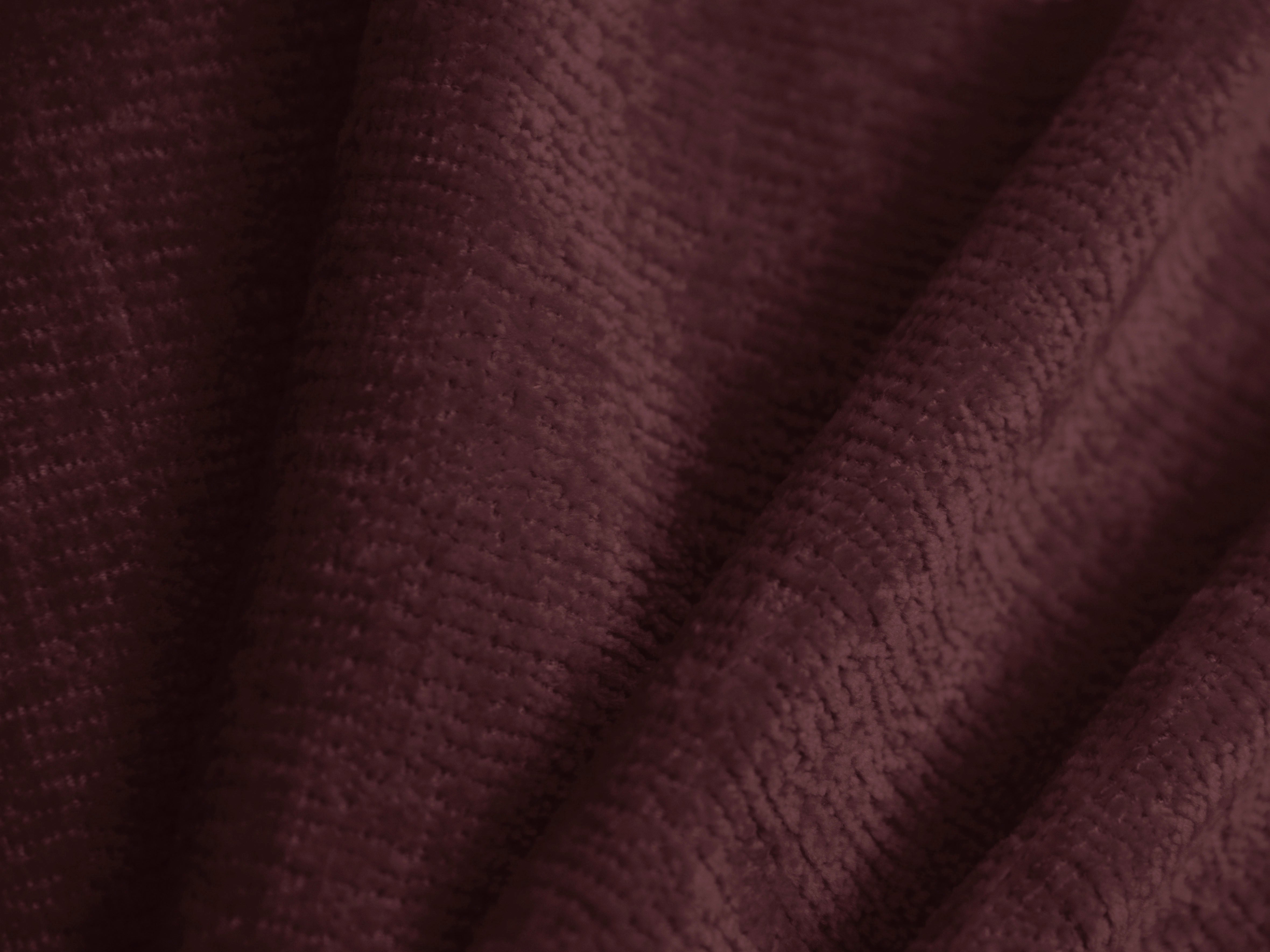 Bett SOLANGE kirschrot Chenille