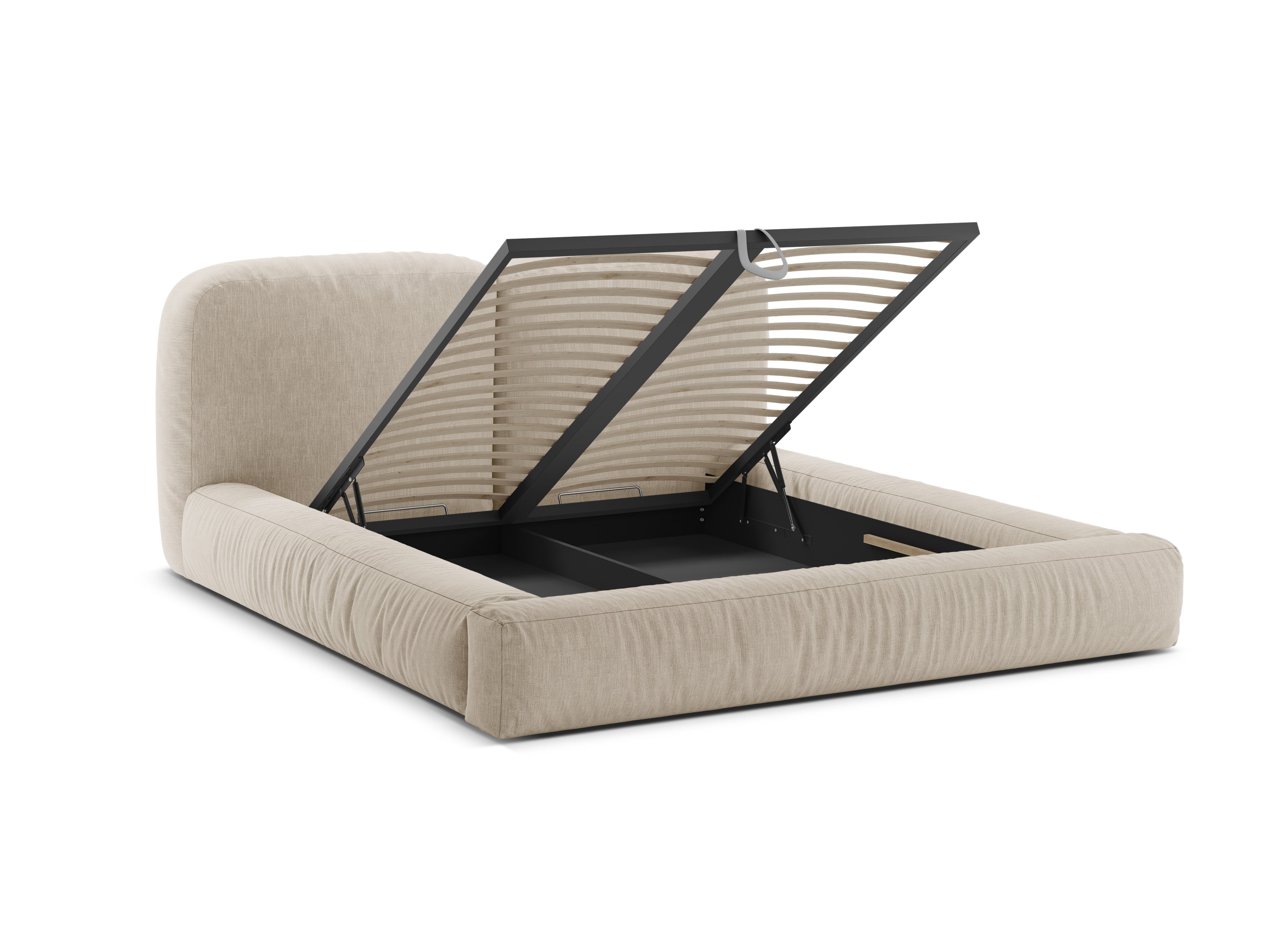 Bett MARTINA hellbeige
