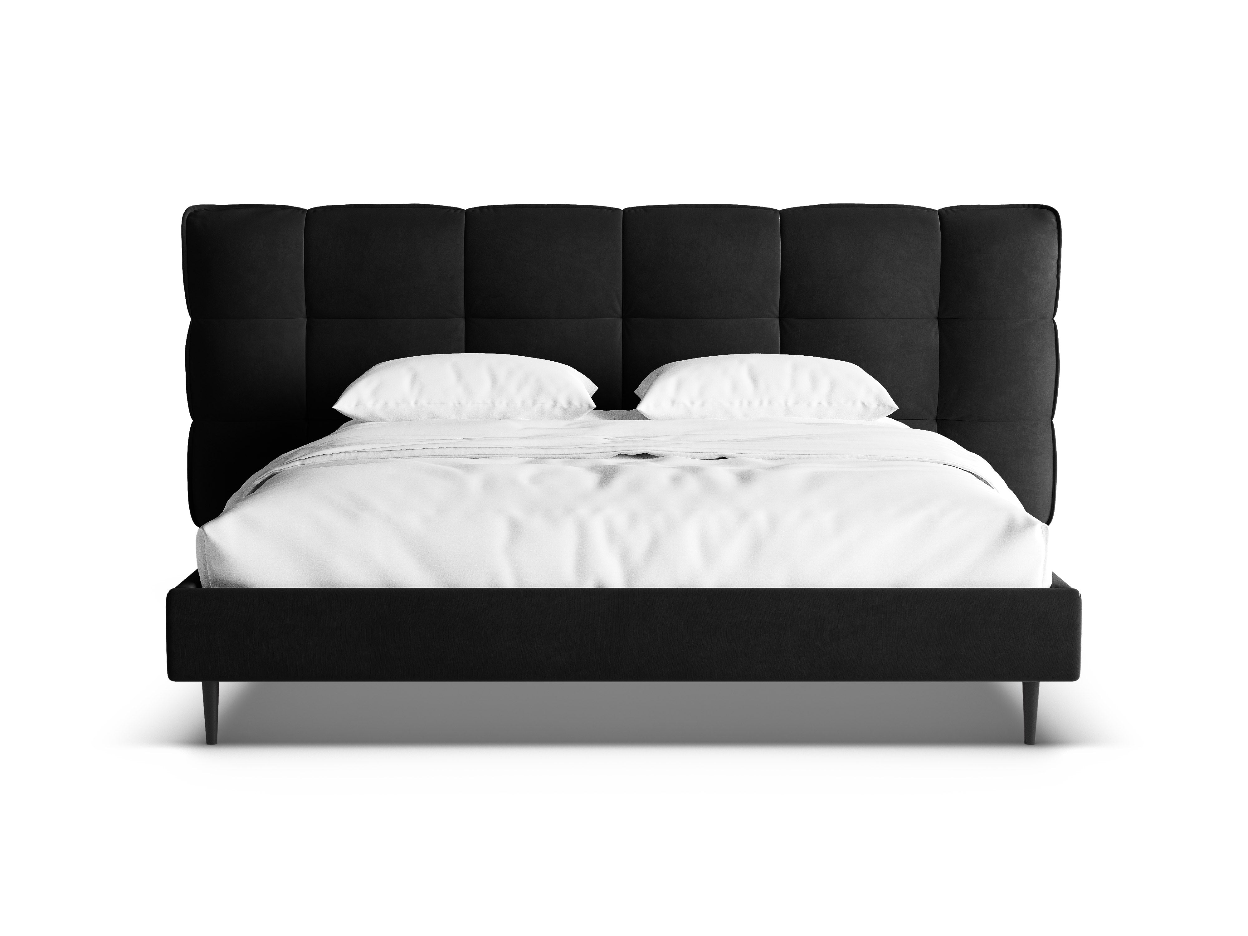 Samtbett ERIC schwarz
