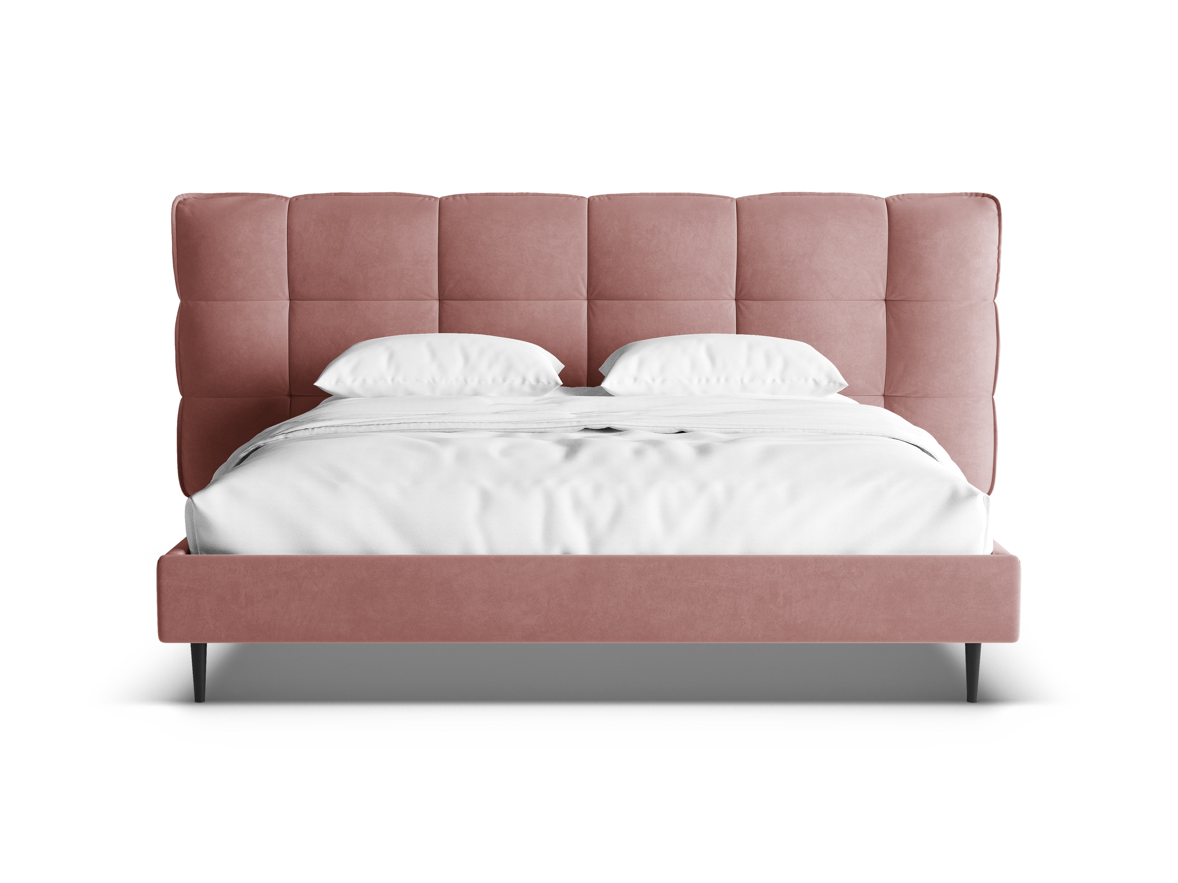 Samtbett ERIC rosa Flamingo