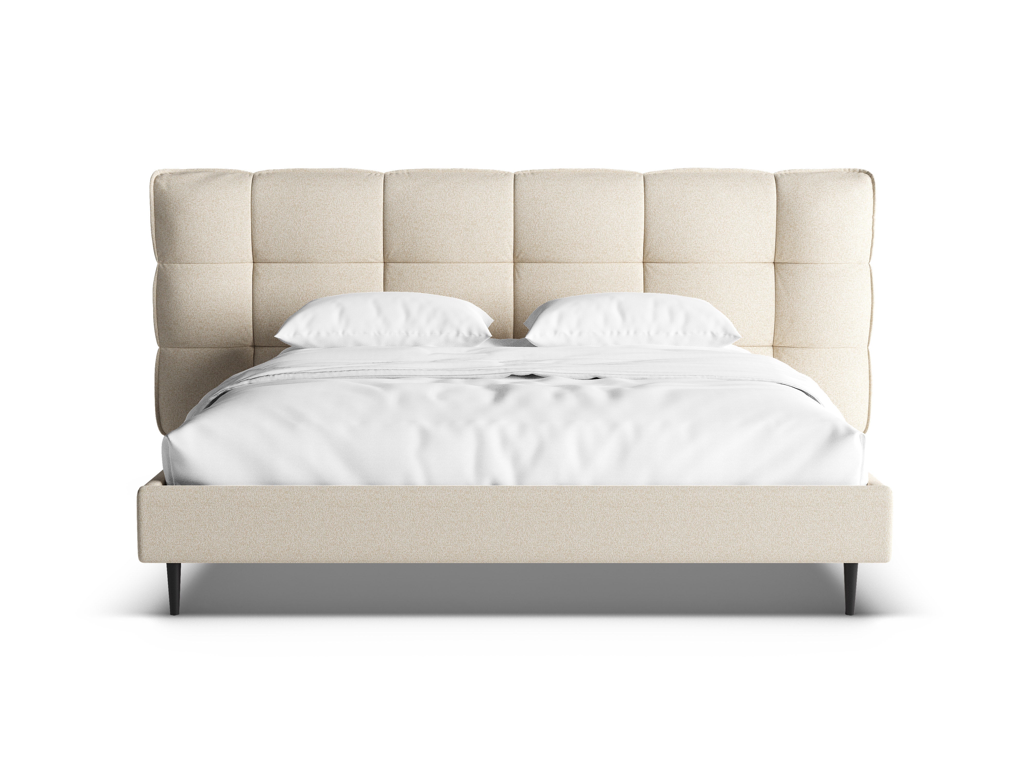 ERIC bed in light beige mélange