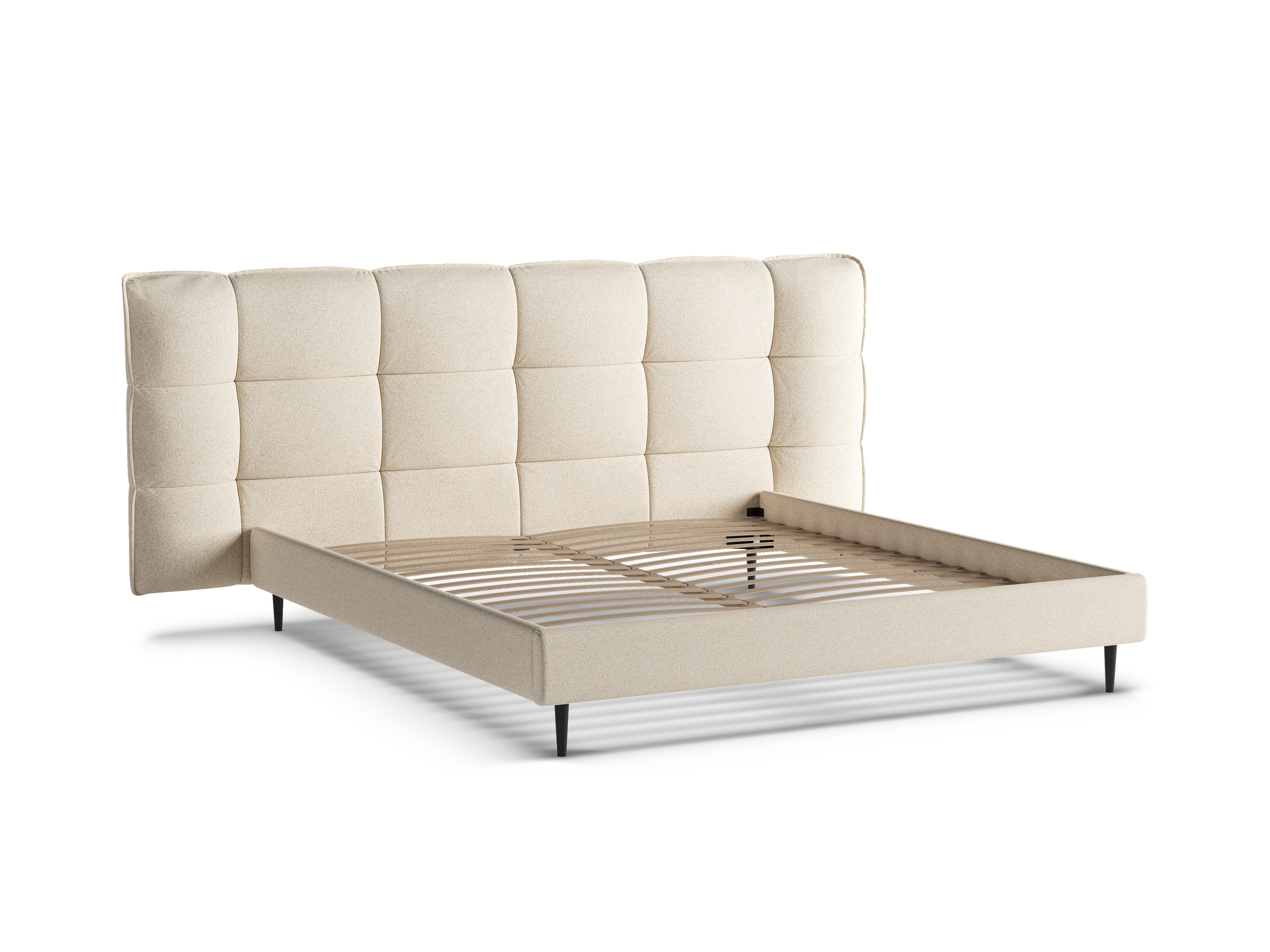 ERIC bed in light beige mélange