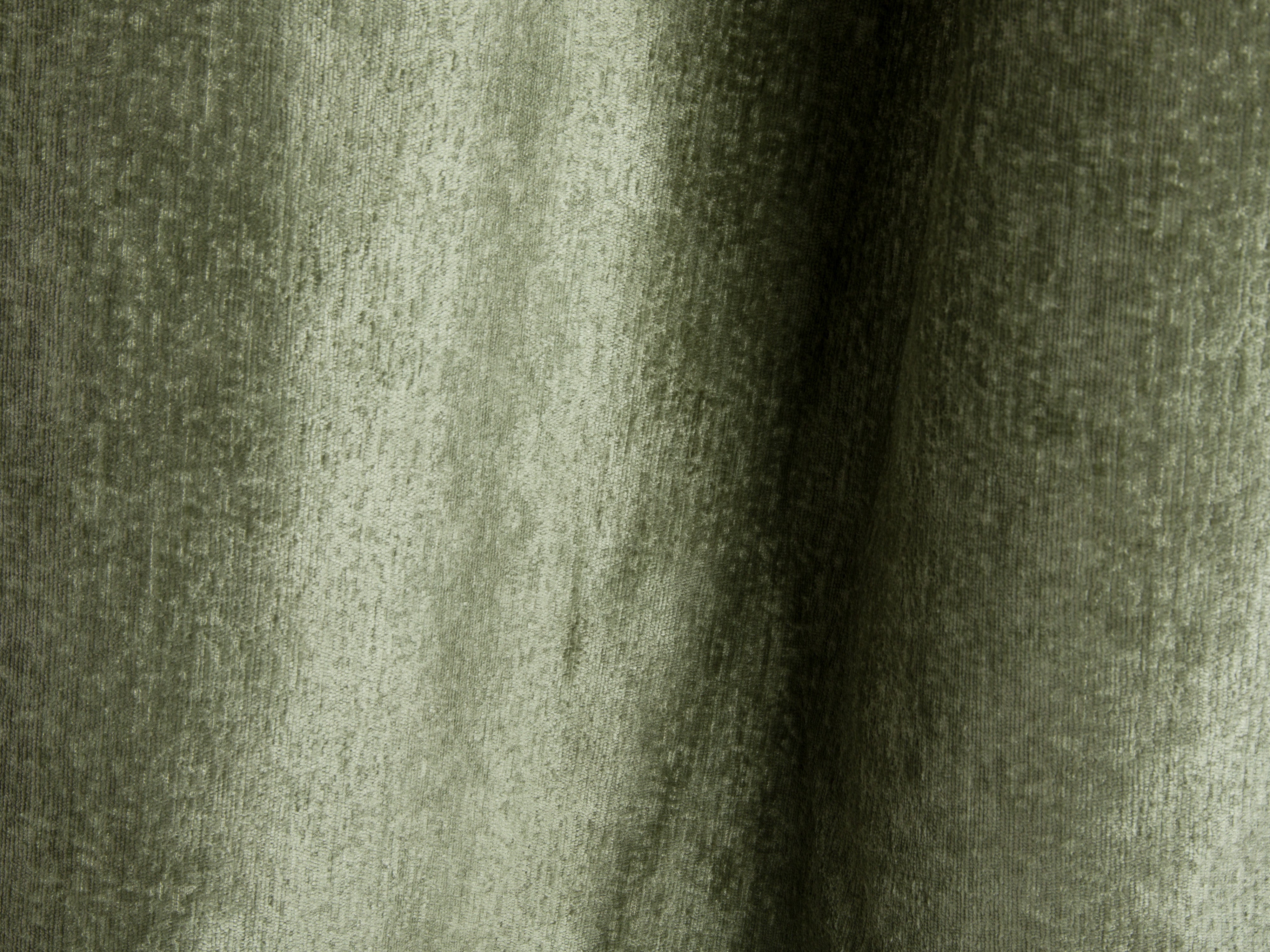Bett mit Stauraum LUPINE grün schimmernder Chenille