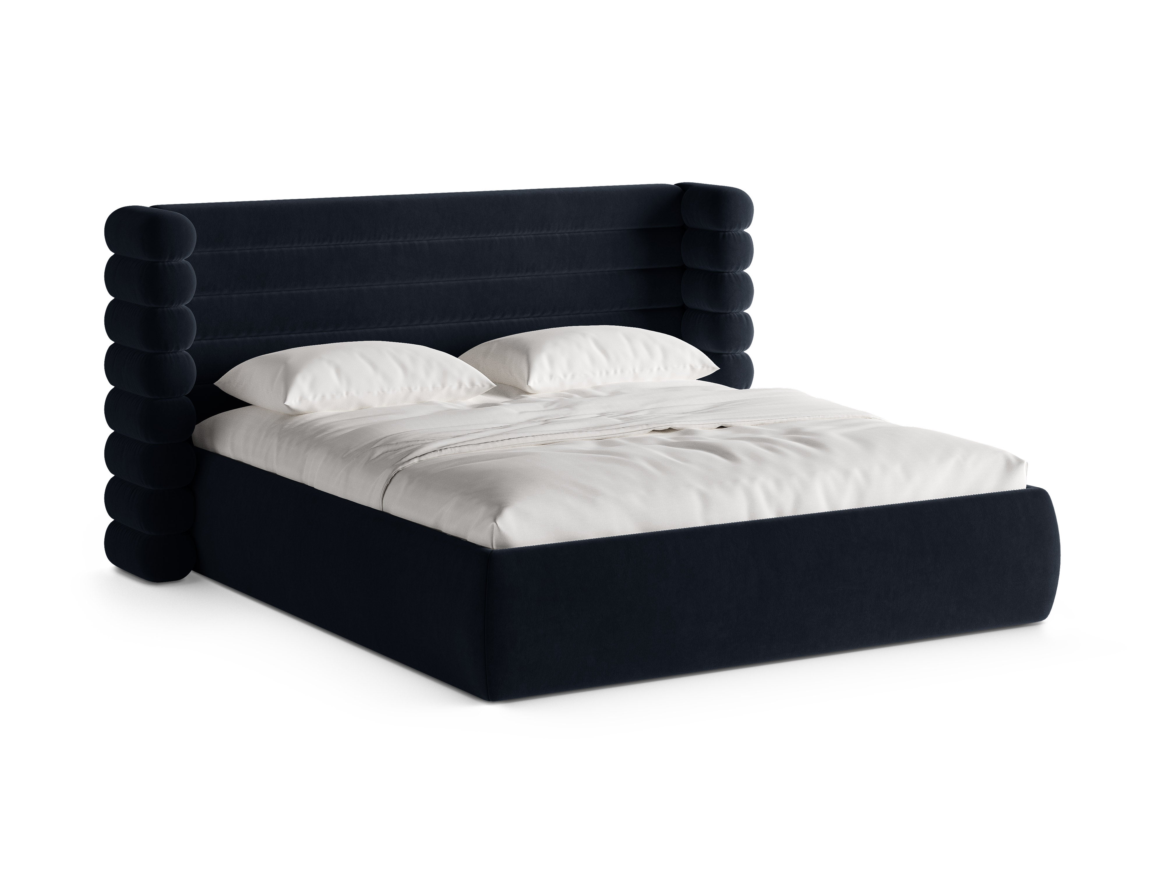 Samtbett MOUNT königsblau