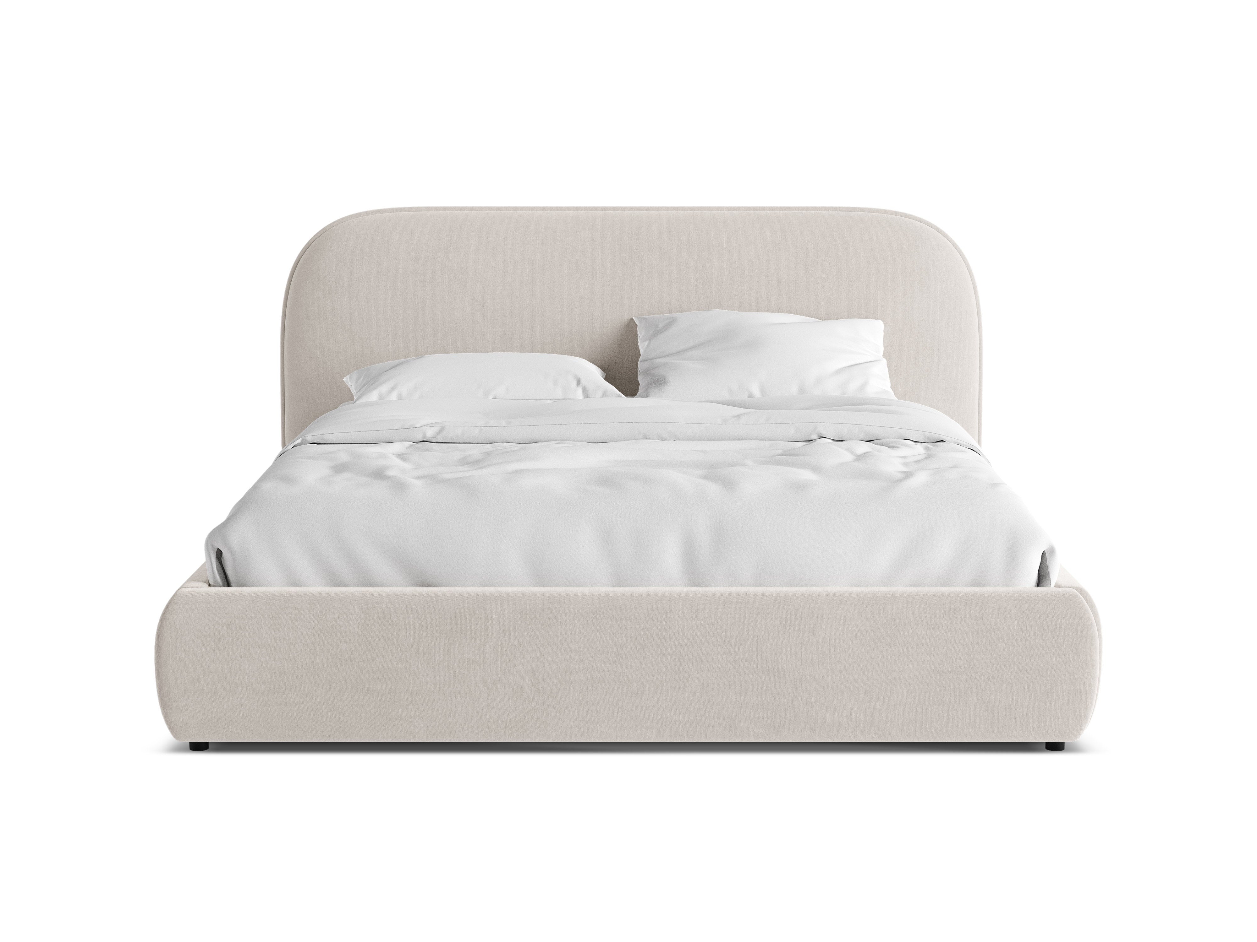 Samtbett MURADA beige