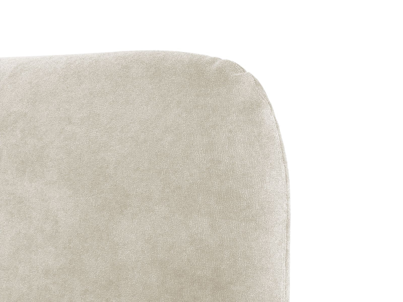 Bett VERA hellbeige Chenille