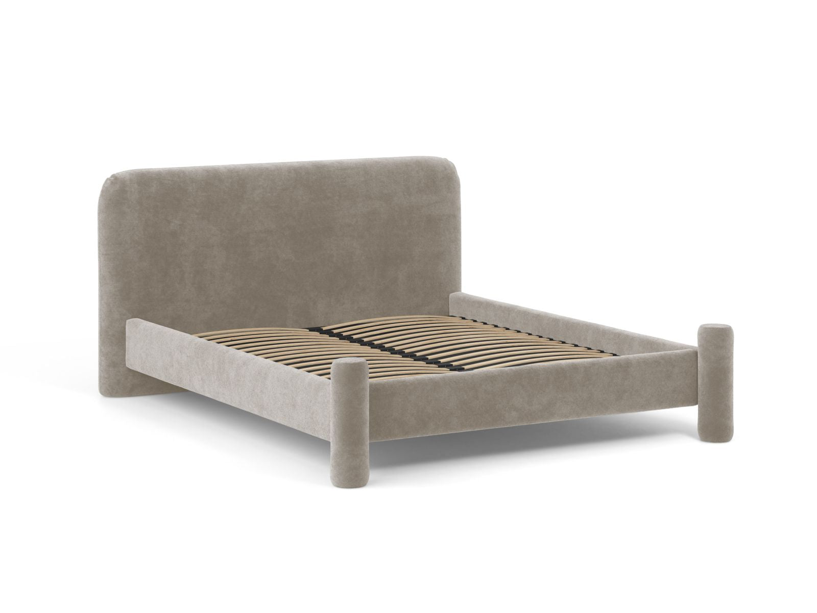 Bett VERA beige Chenille