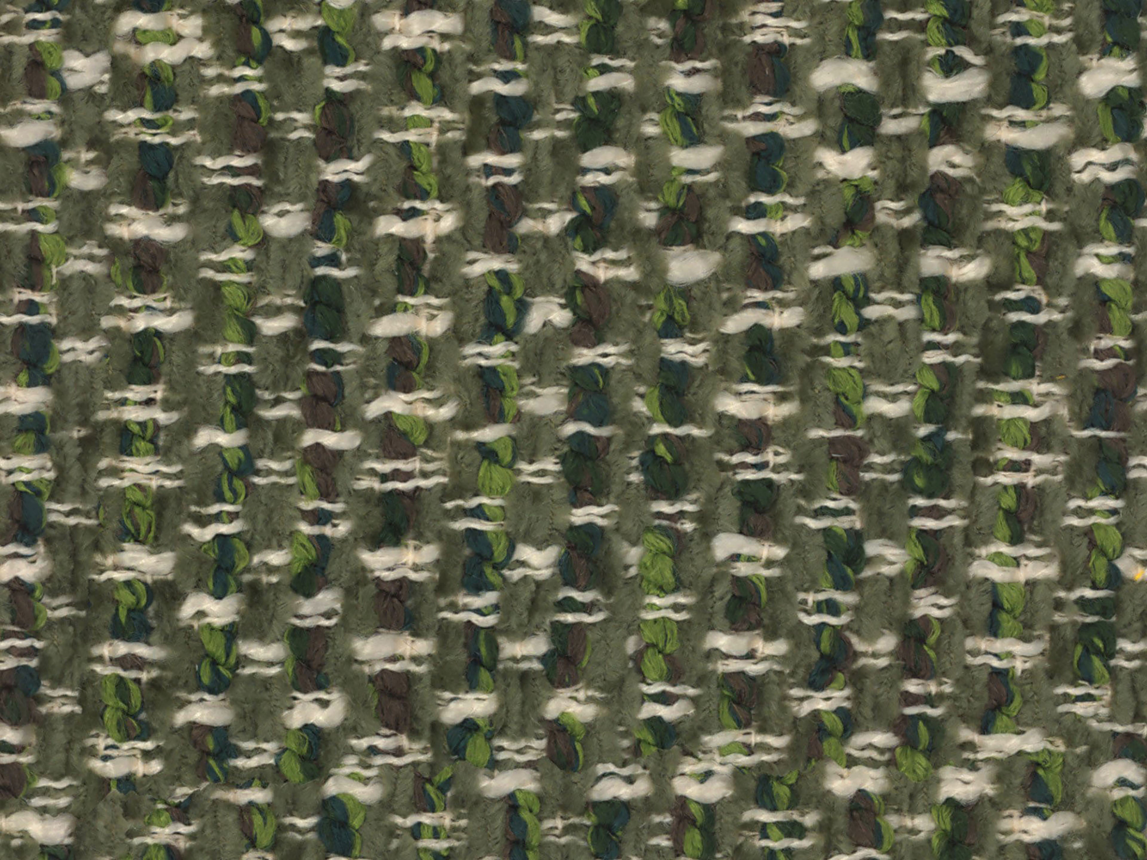 Bett SOLANGE grün meliert