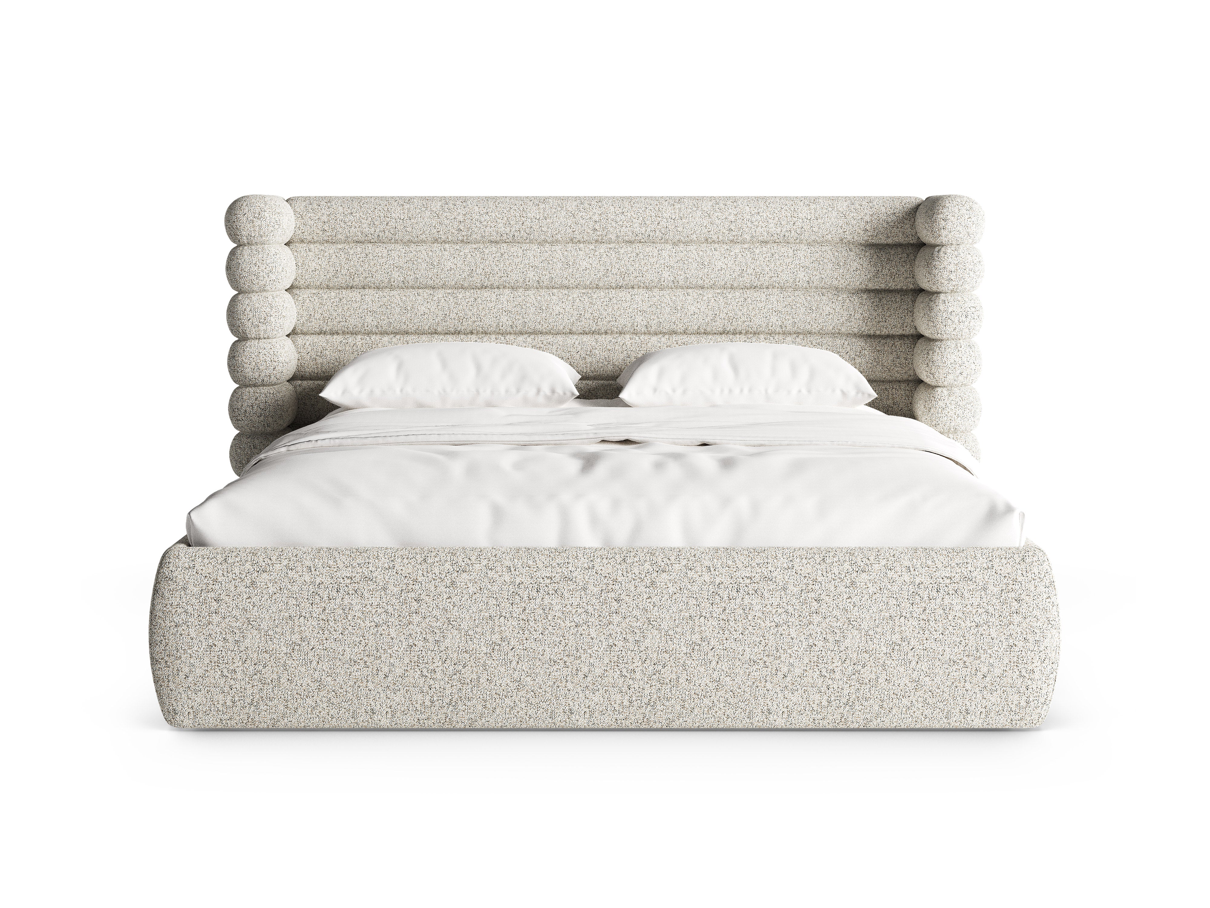 Bett MOUNT beige Melange