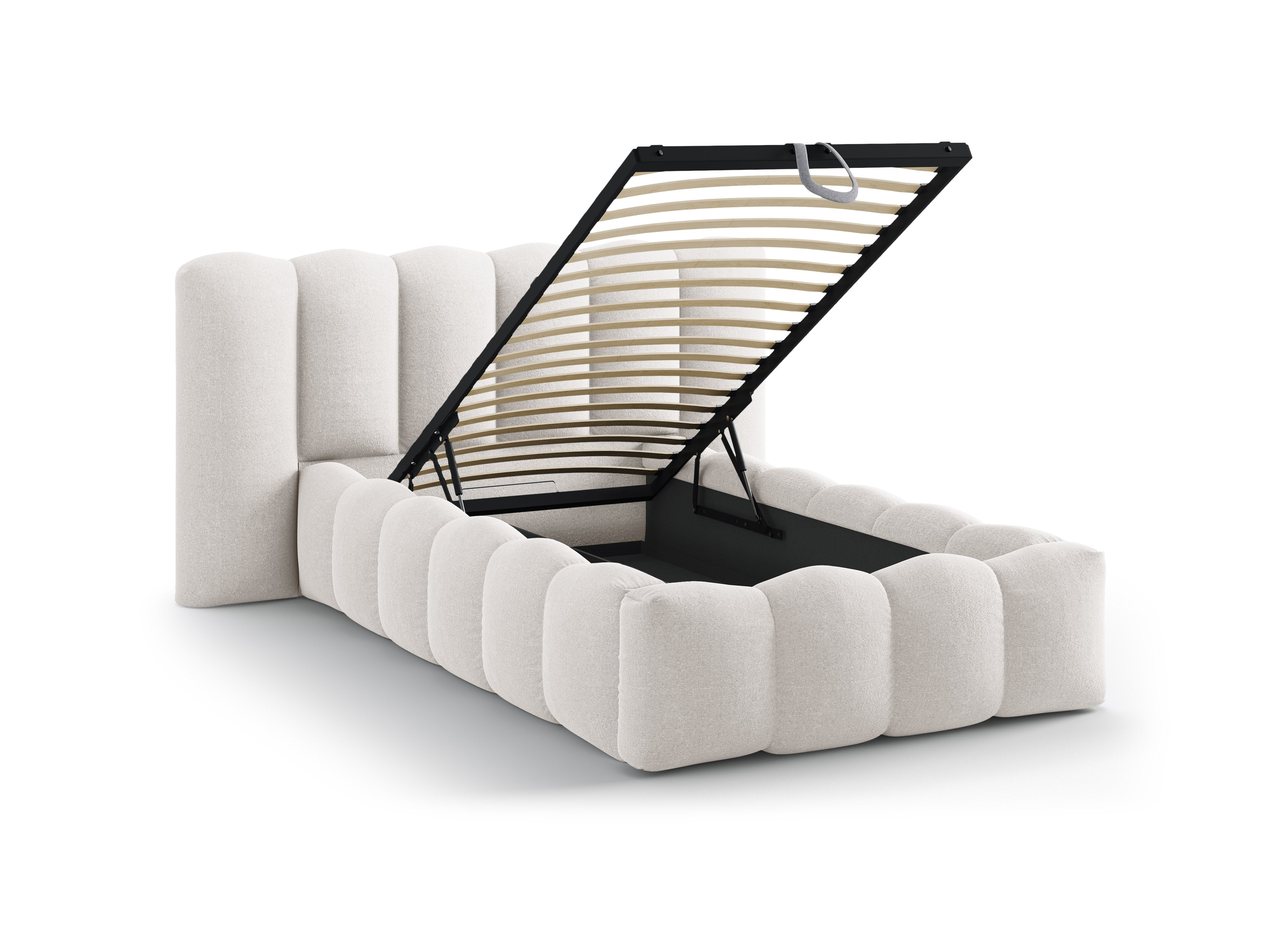 Bett LUPINE hellbeige