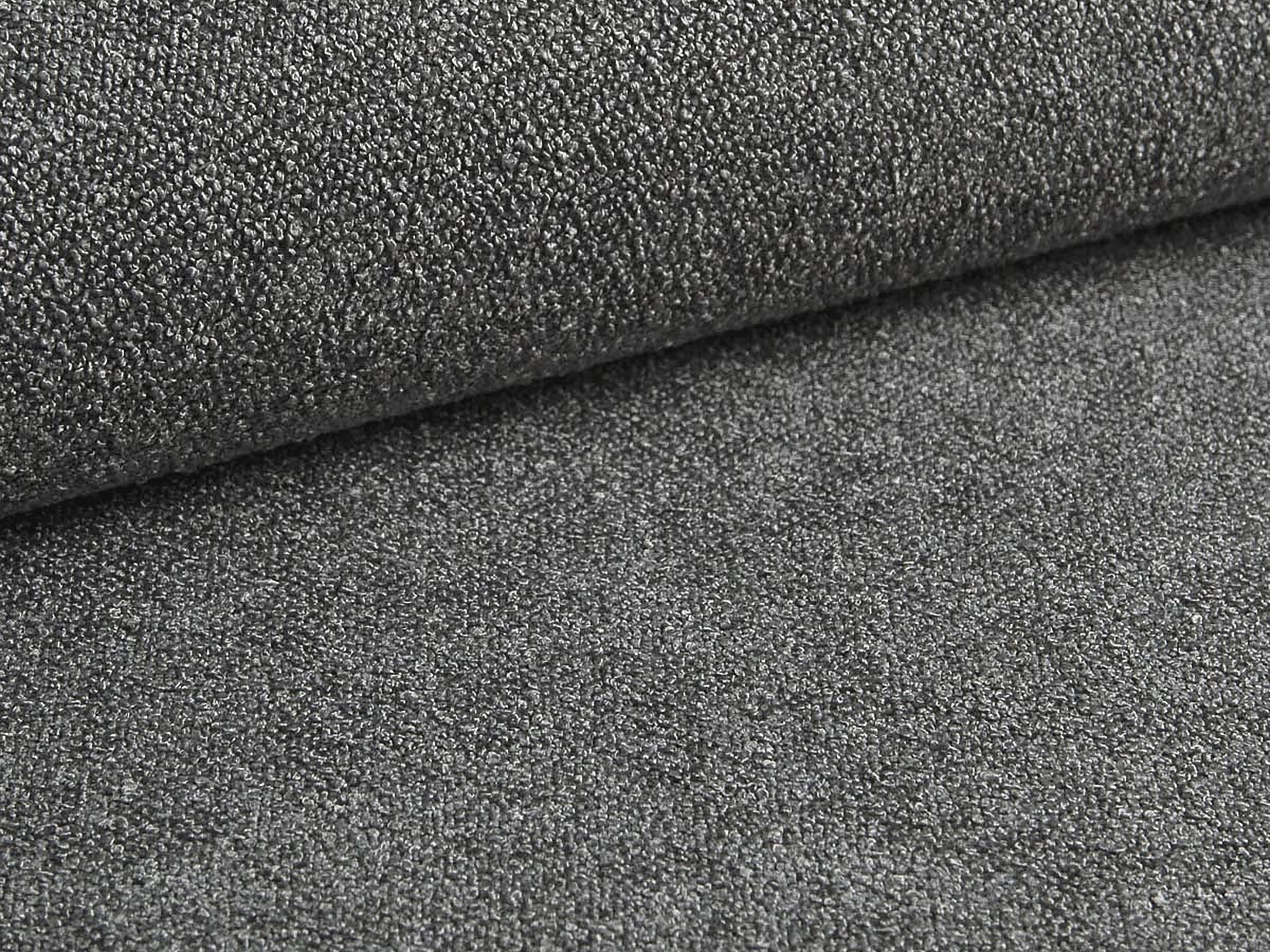 Bett mit Stauraum ERIC dunkelgrau Boucle