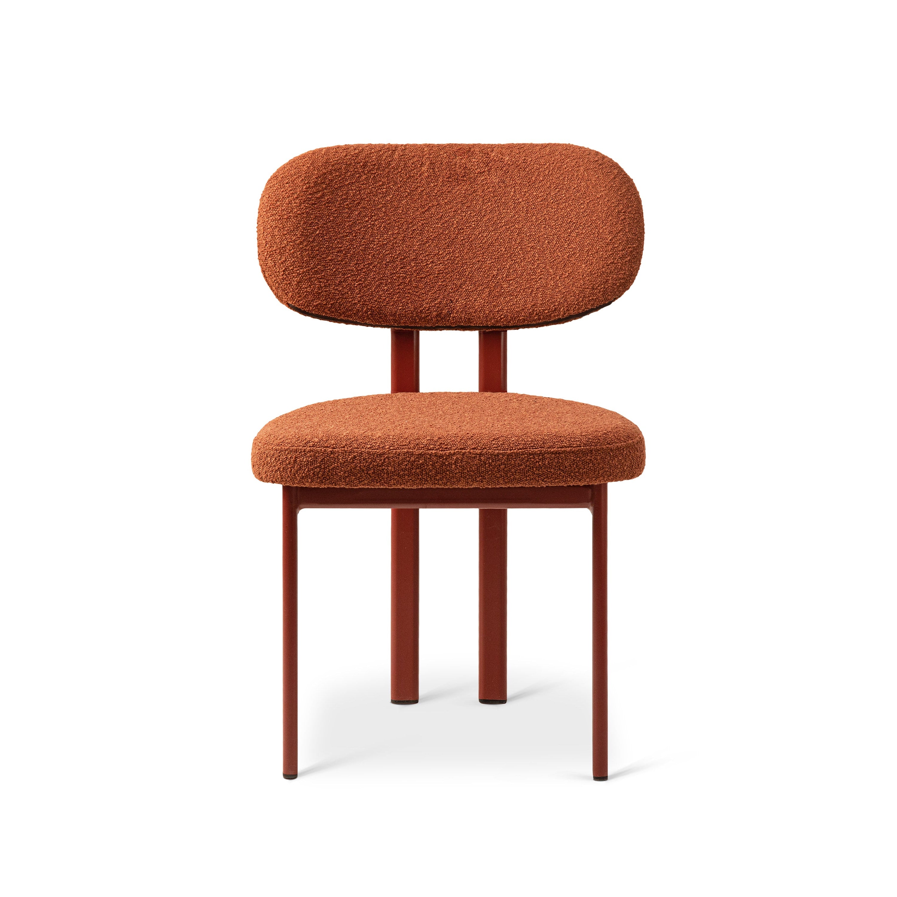 Stuhl SAM Terrakotta Boucle