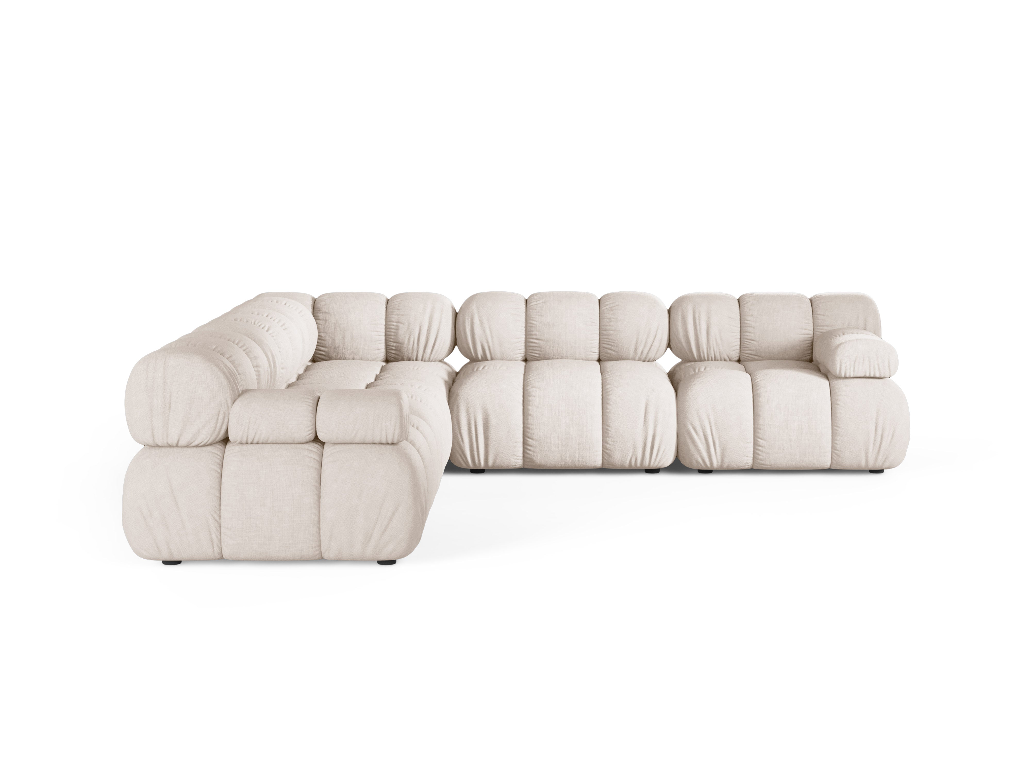 Symmetrische Eckcouch BELLIS in Beige