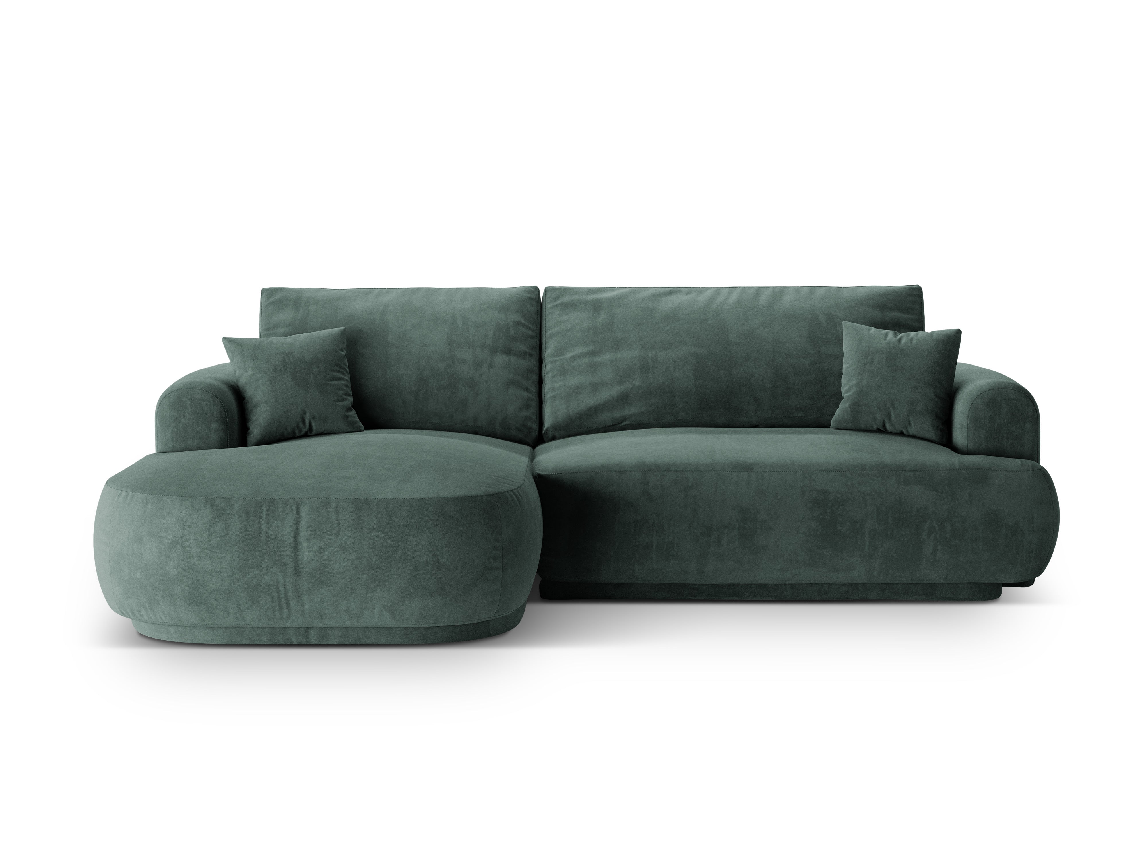 Velvet left -hand corner with Ella Petrol sleeping function