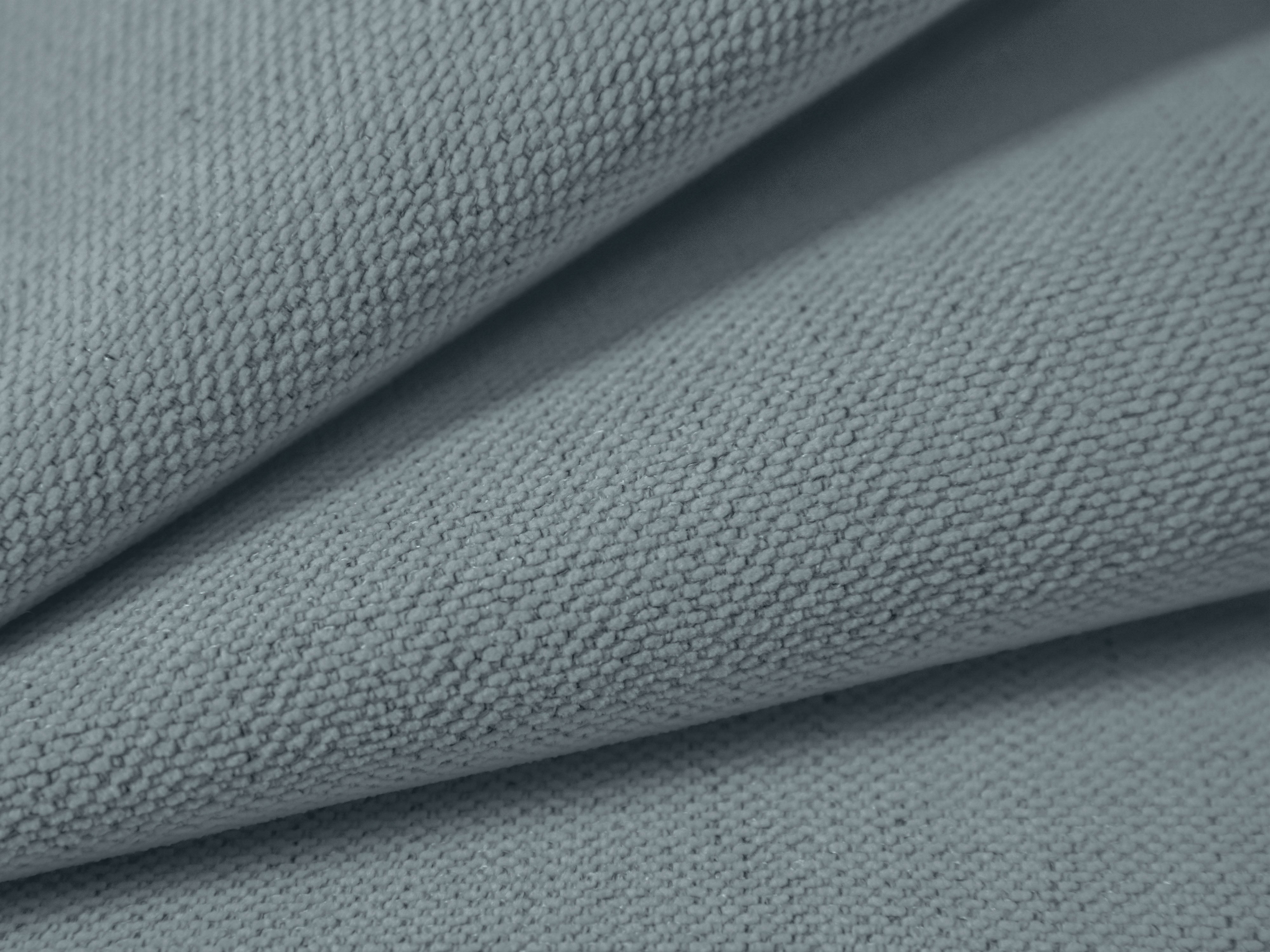 Linksseitiges 3-Sitzer-Sofa mit Schlaffunktion VICTOR in hellblauem Chenille