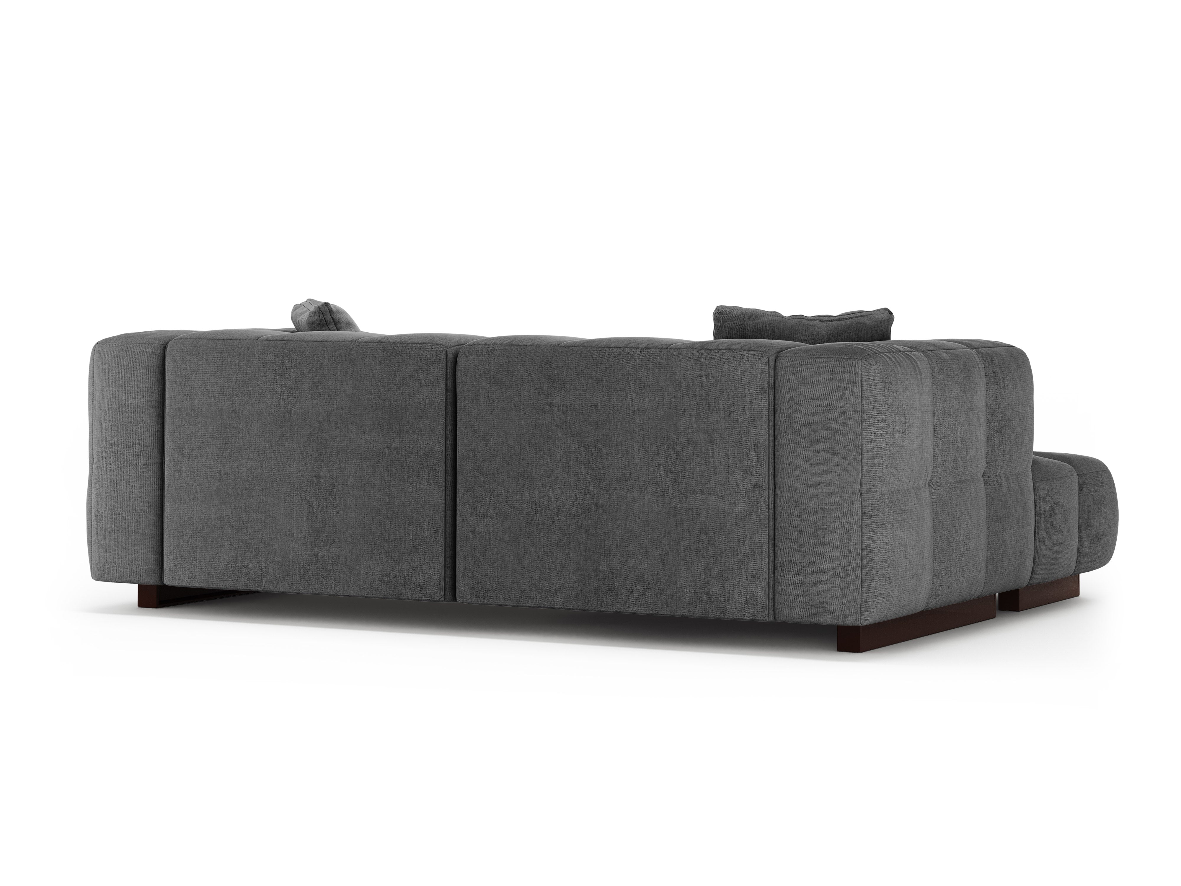 Ecksofa links mit Schlaffunktion PUMA grau