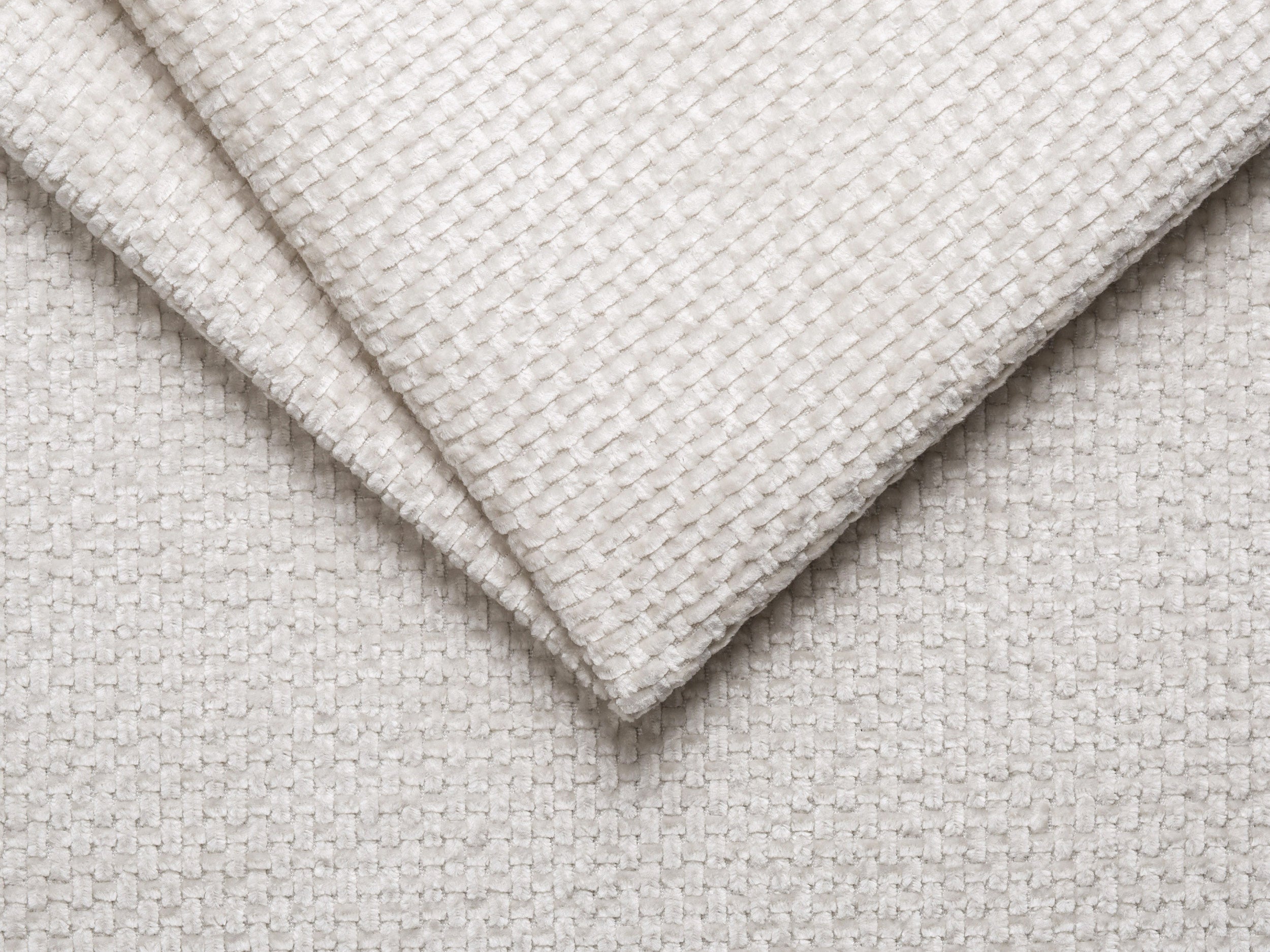 3-sitzige linke LUPINE Eckcouch in hellem beige Chenille