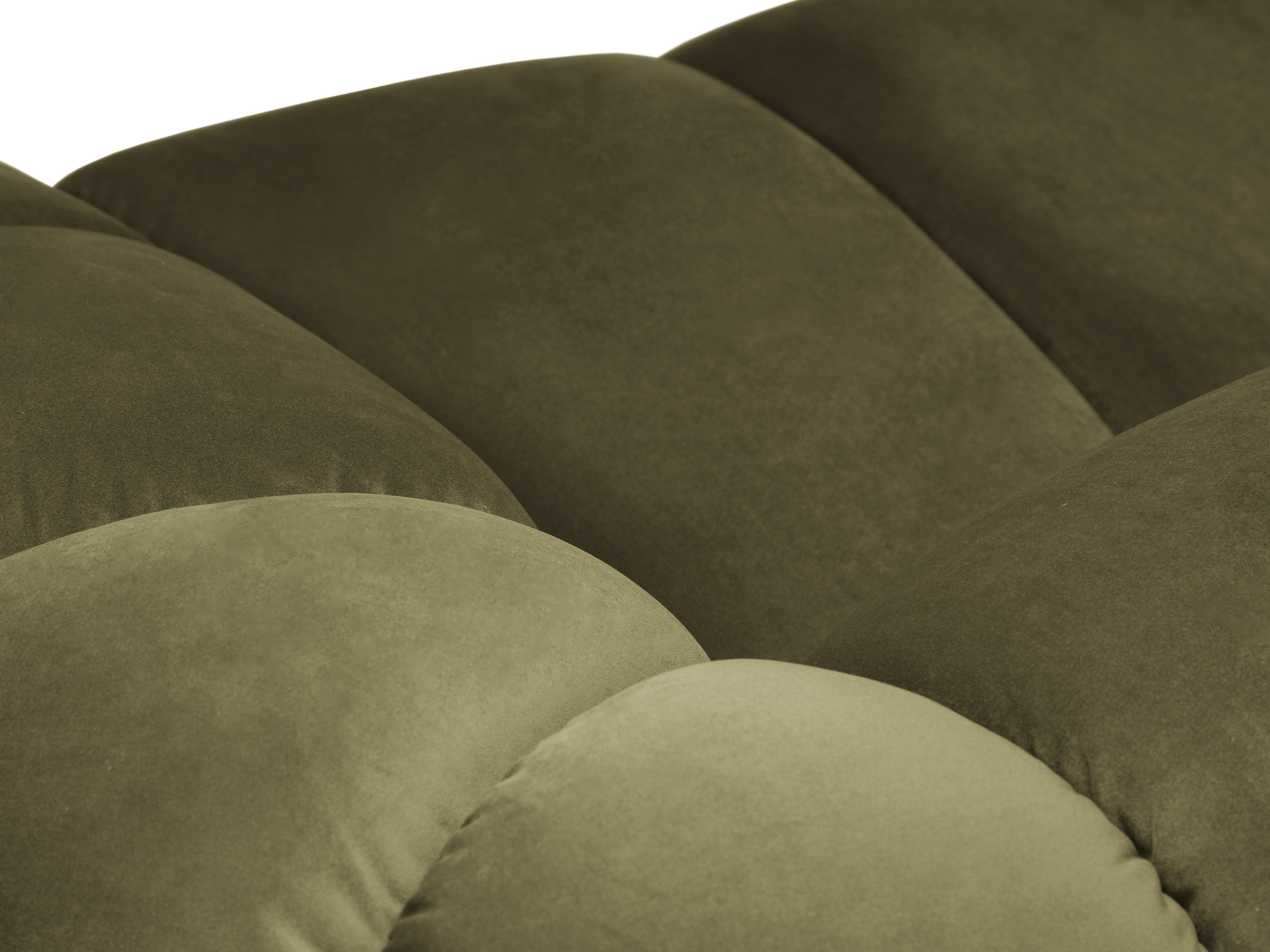 Samt linke Ecke Sofa, "Diana", 4 Sitze, Grün, 334x182x72
In Europa gemacht