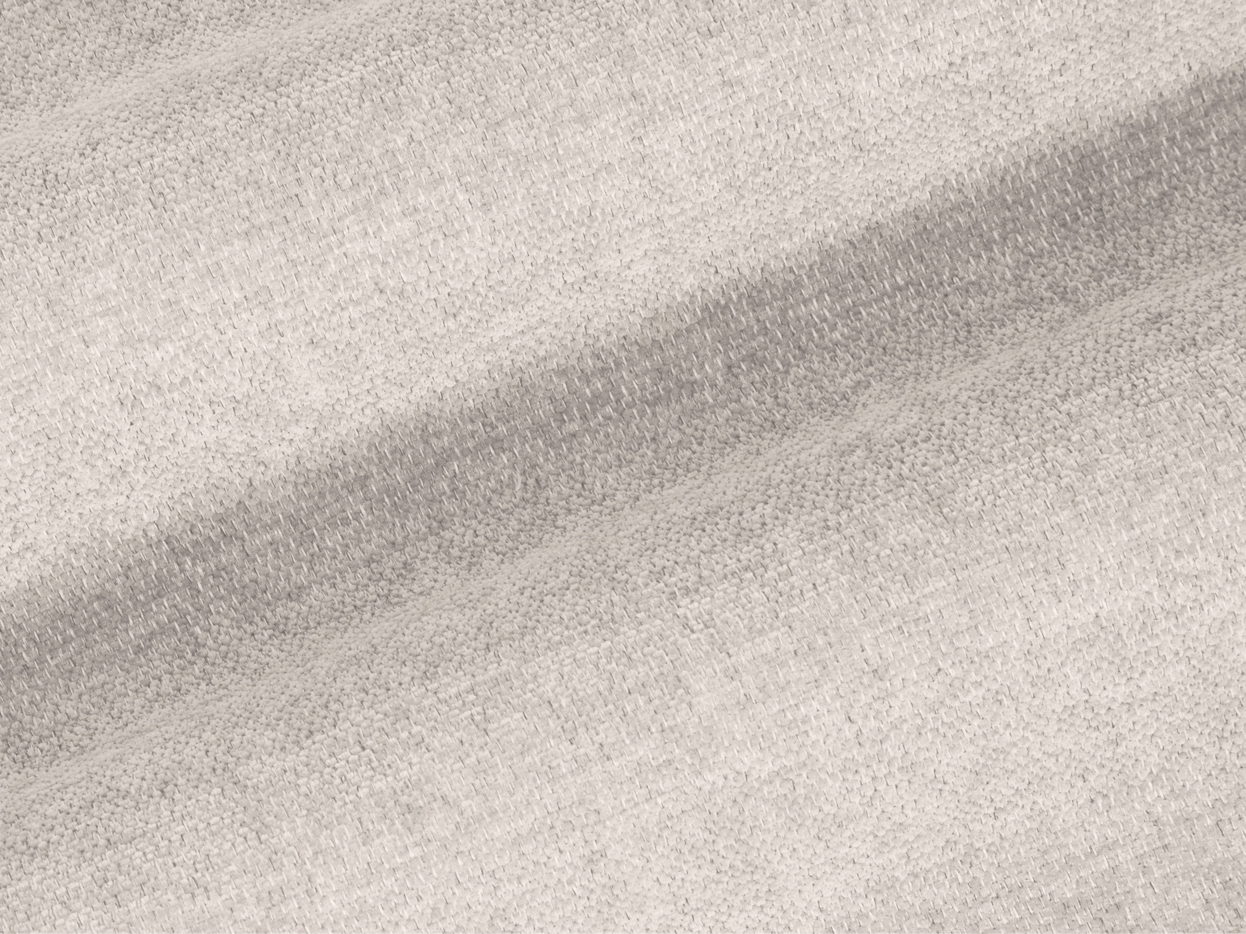 Linke L-förmige Couch BEMY in beigem Chenille