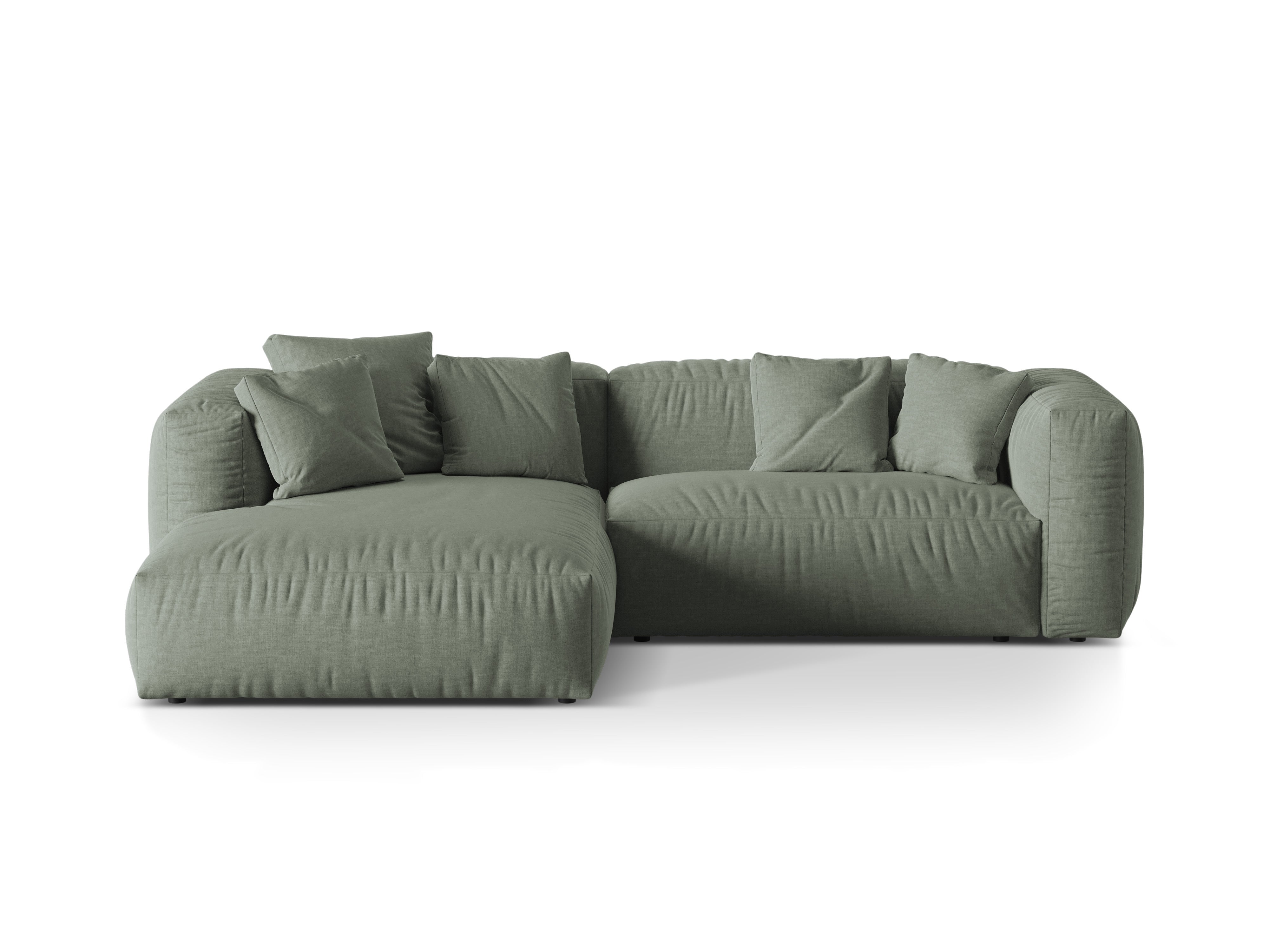 Linke Ecke von 2-Personen Martin Olive Green