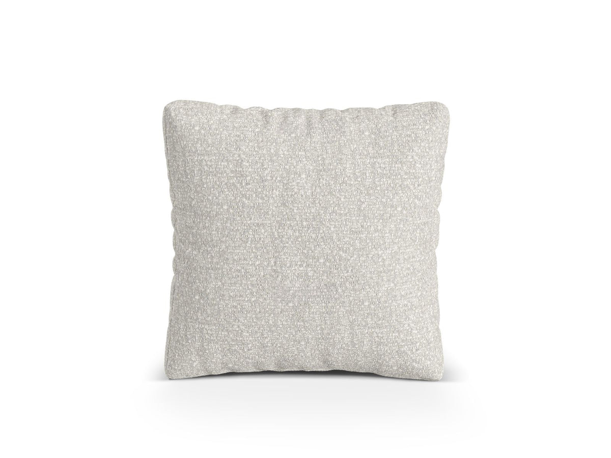 Poduszka dekoracyjna MARTINA szarobeżowy melanż boucle – 65x65