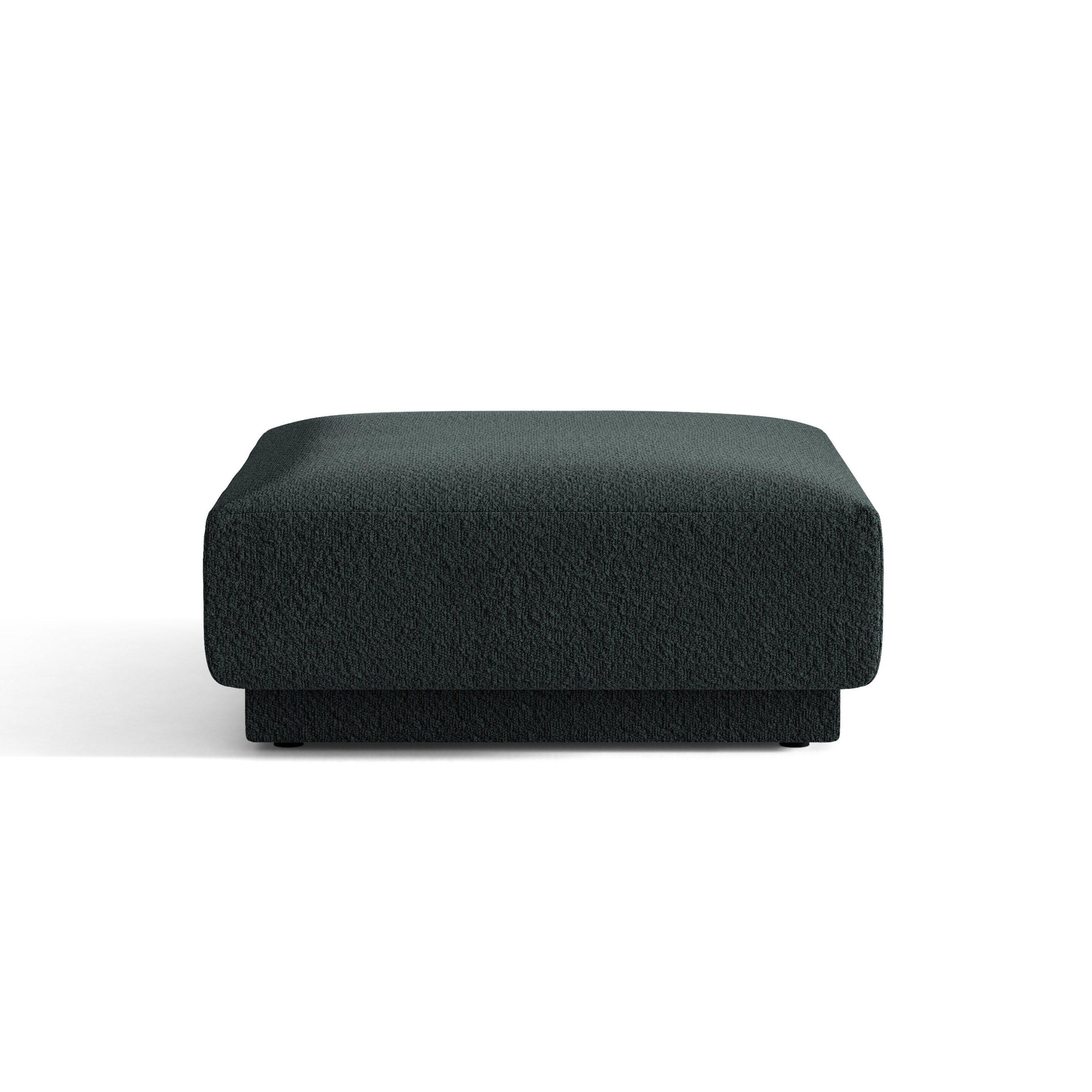 Puf MILEY schwarzer Boucle