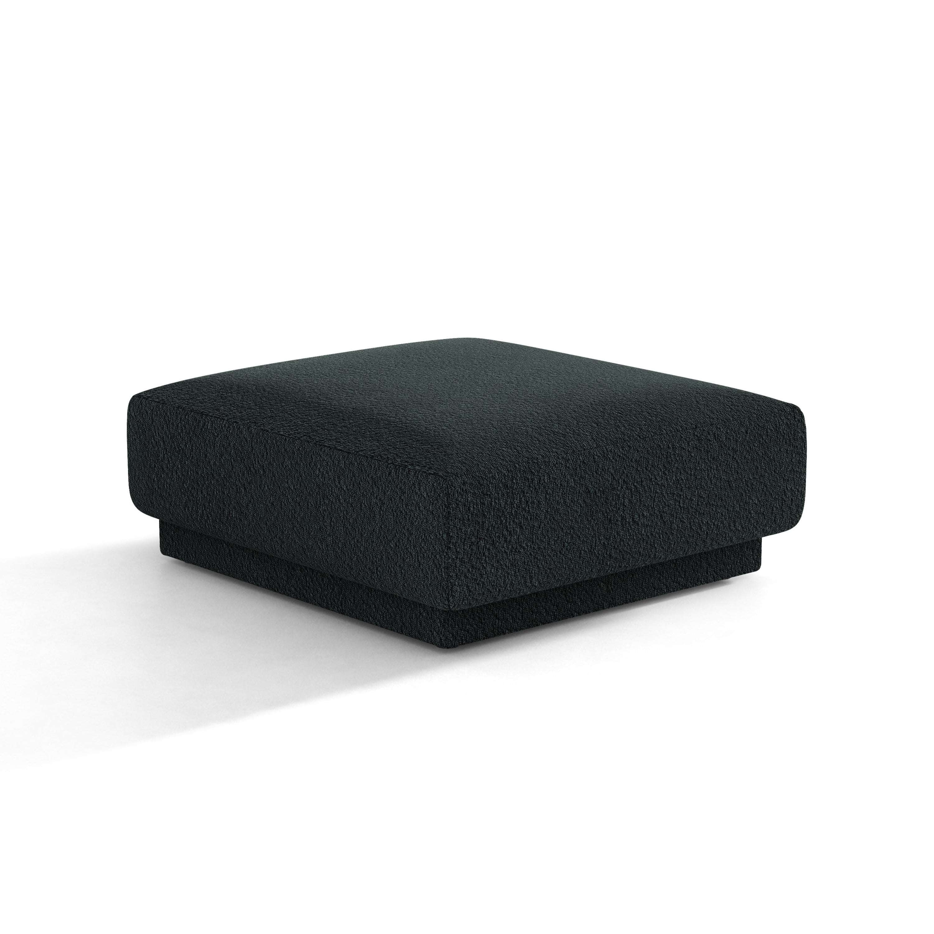 Puf MILEY schwarzer Boucle