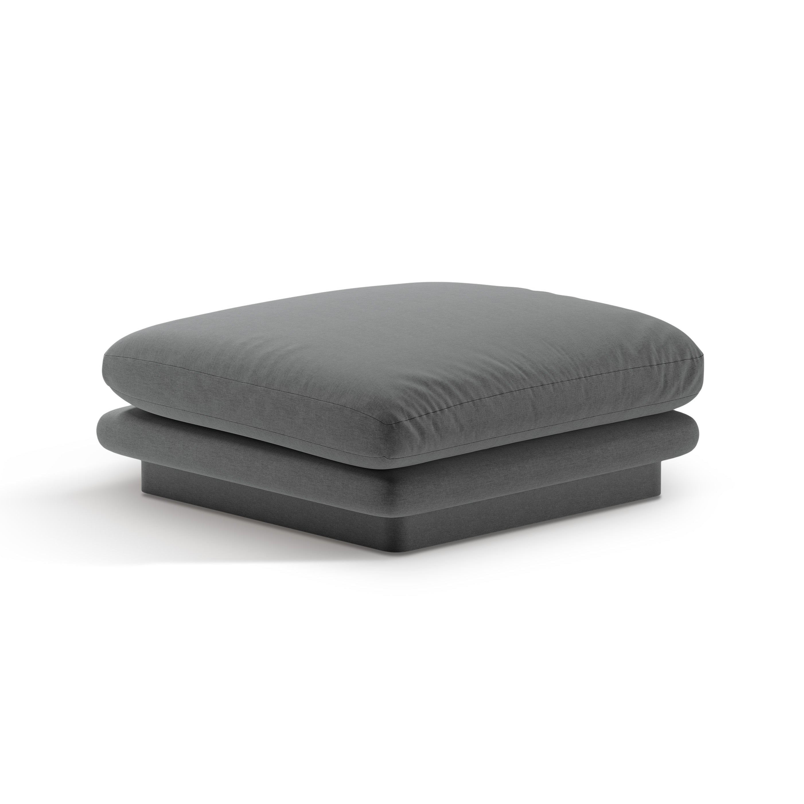 Pouf torino dark gray