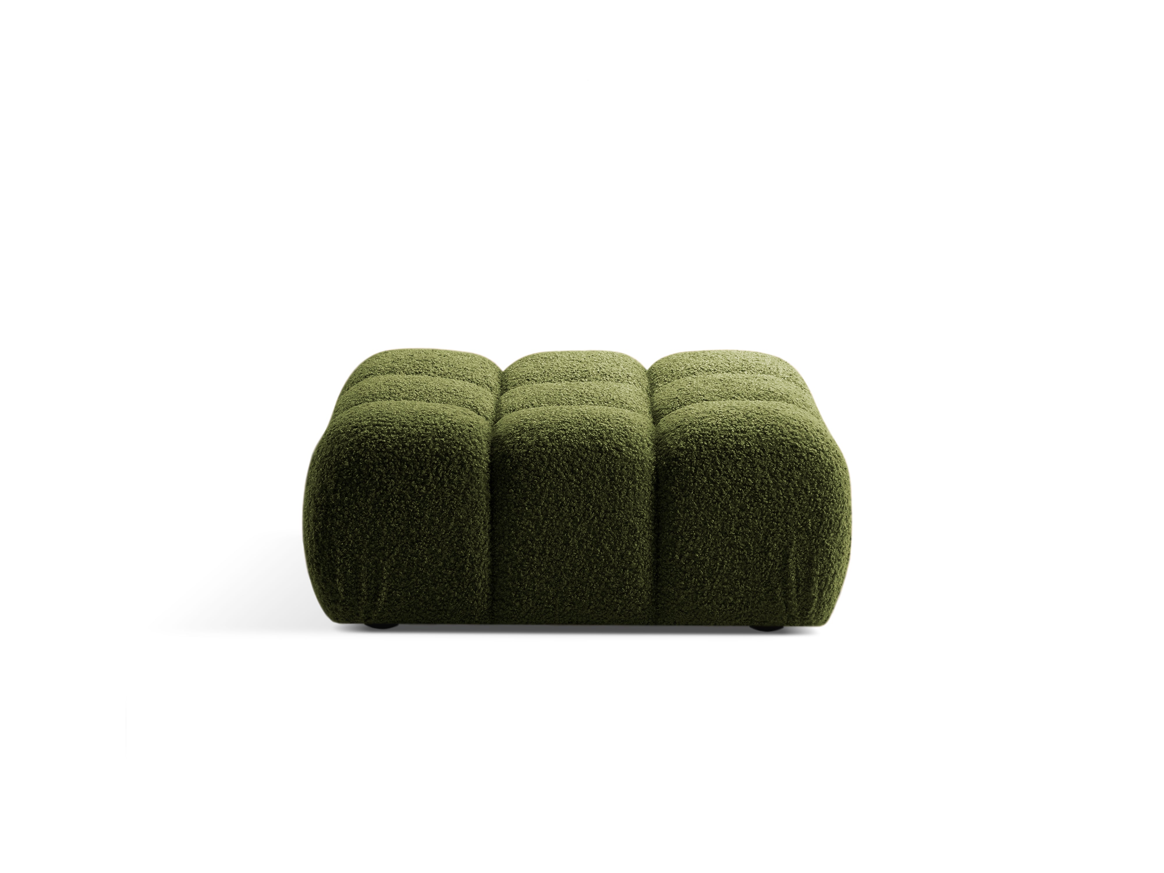 Puf / moduł BELLIS zielony boucle