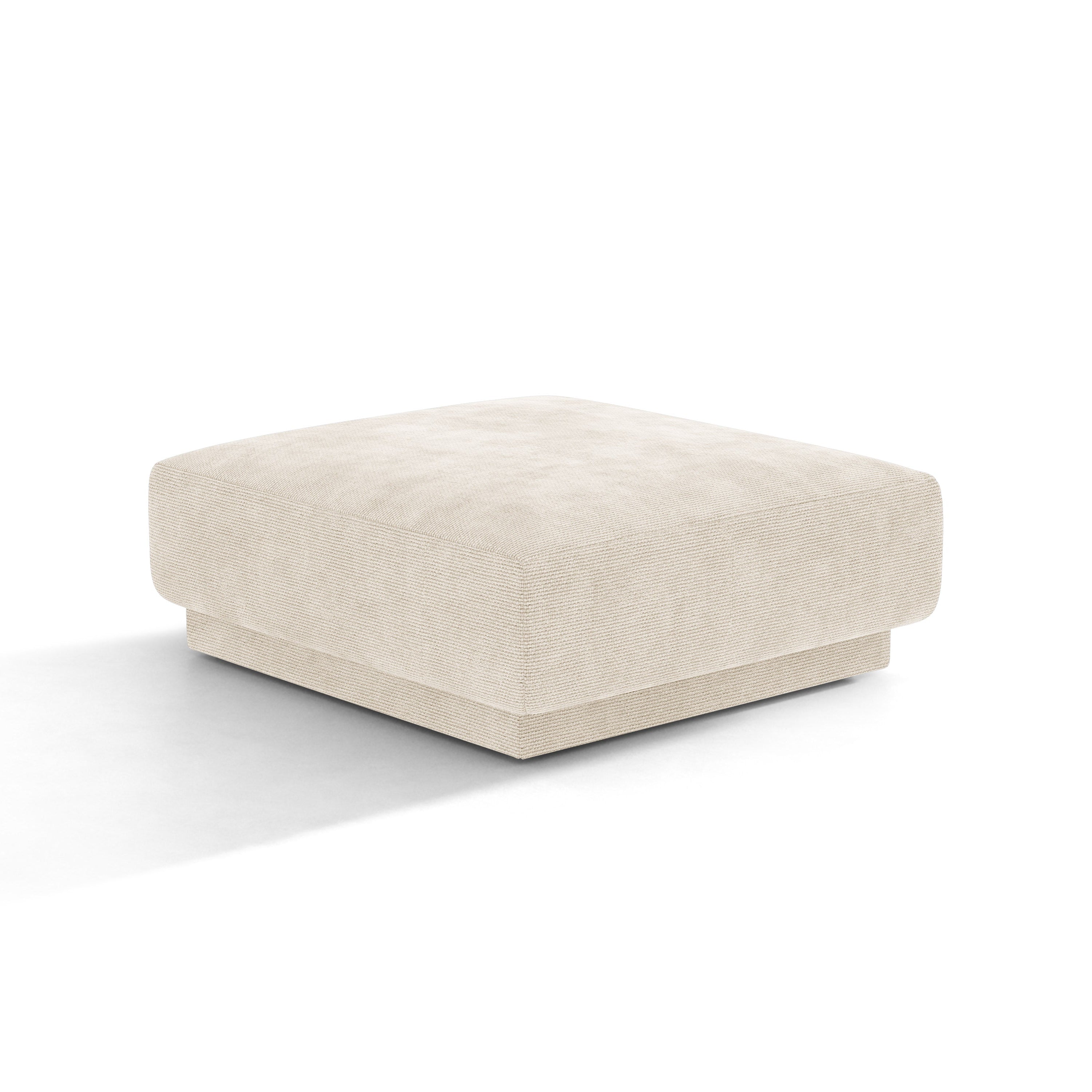 Puf MILEY Elfenbein Chenille
