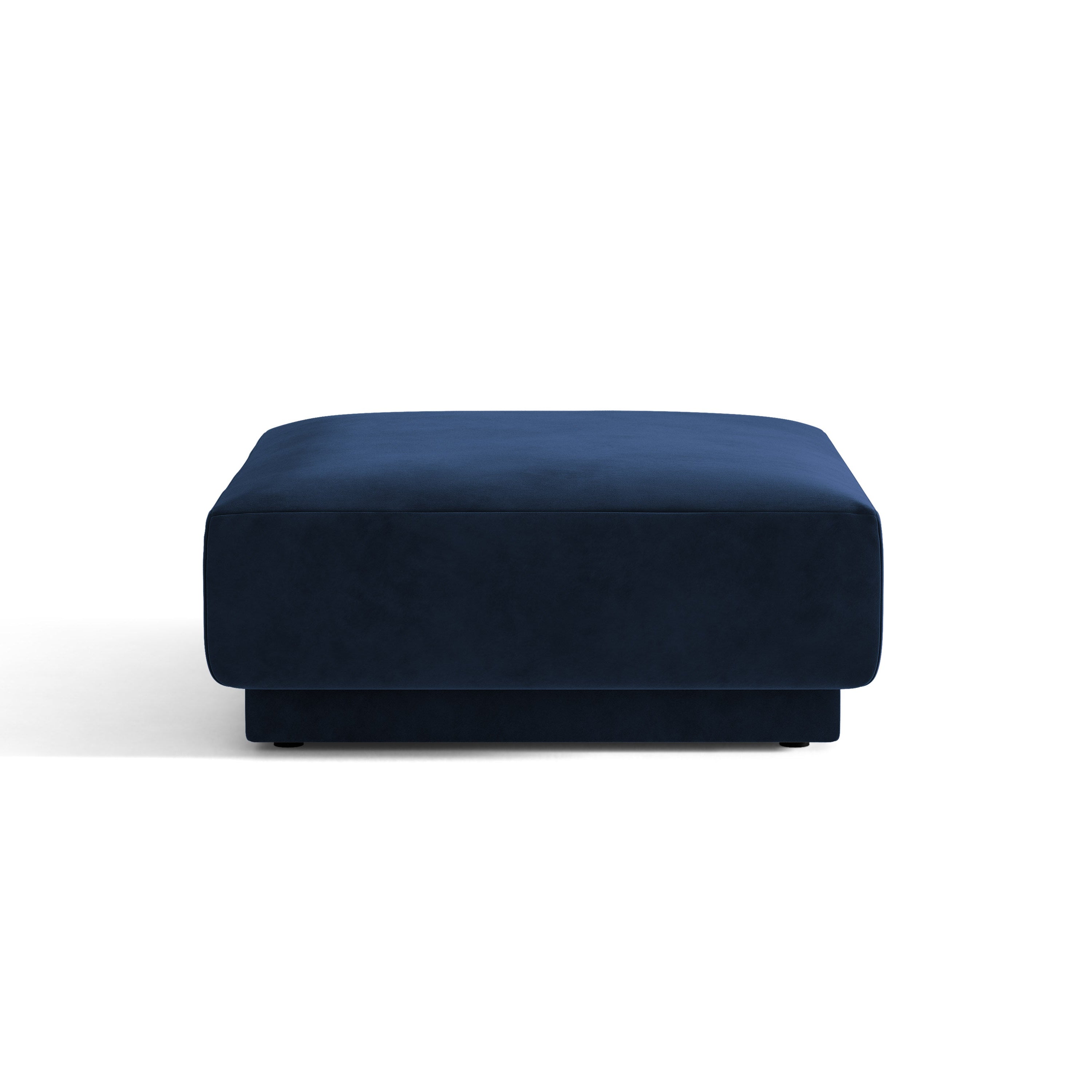 Velvet Pouf Miley Royal Navy Blau