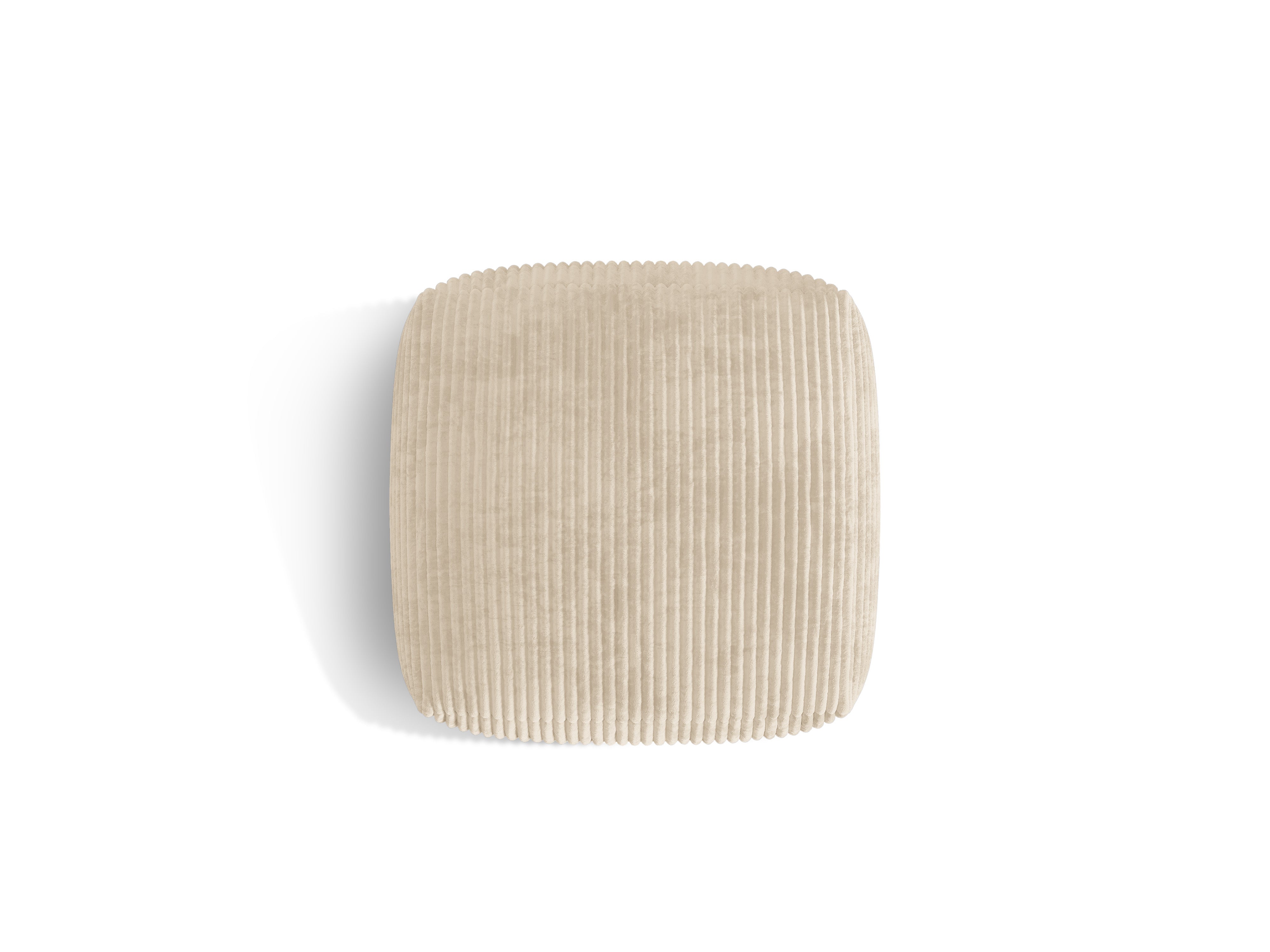 Martin Pouf Light Beige Cord