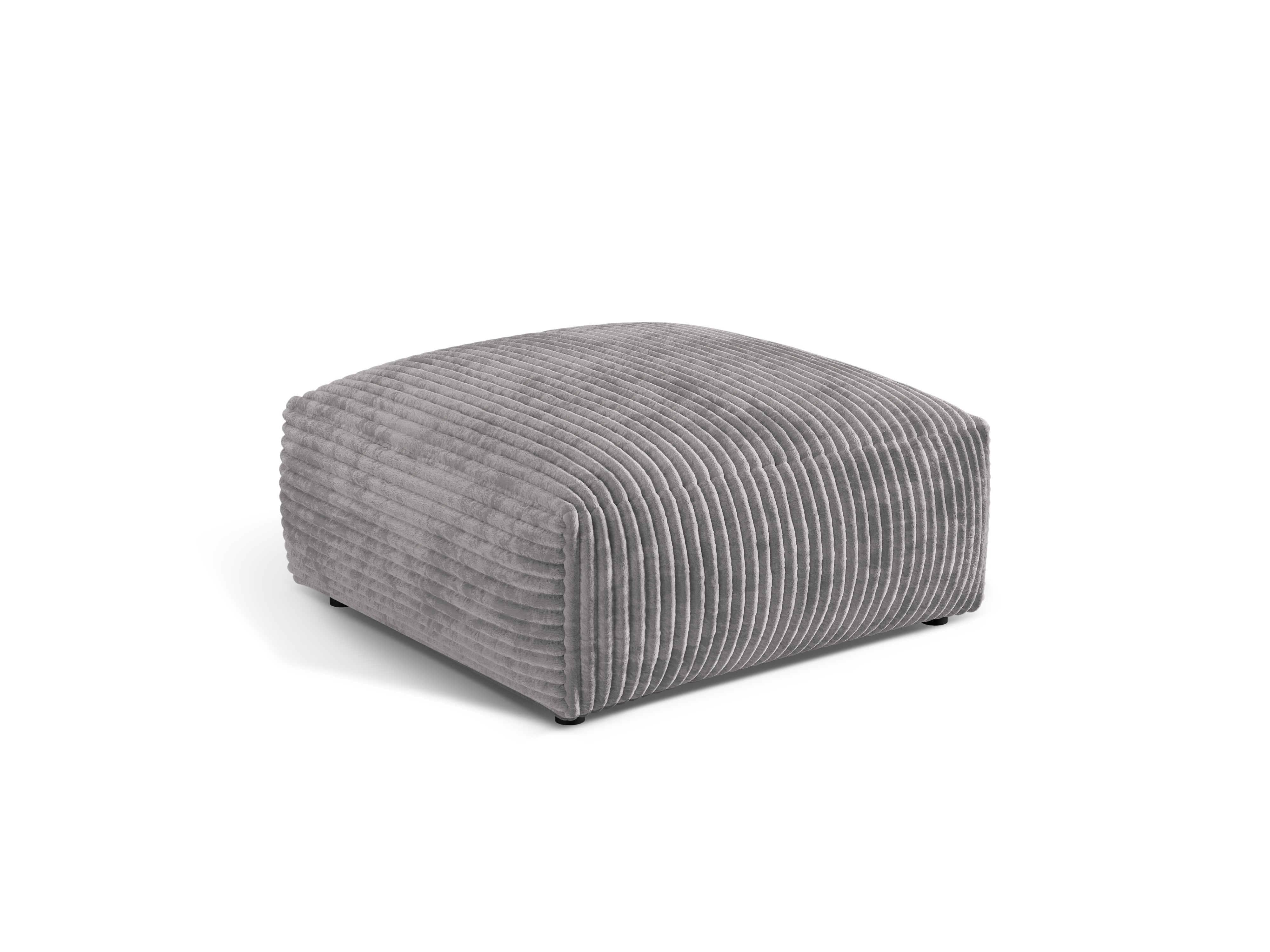 Martin Pouf Hellgrau Cord