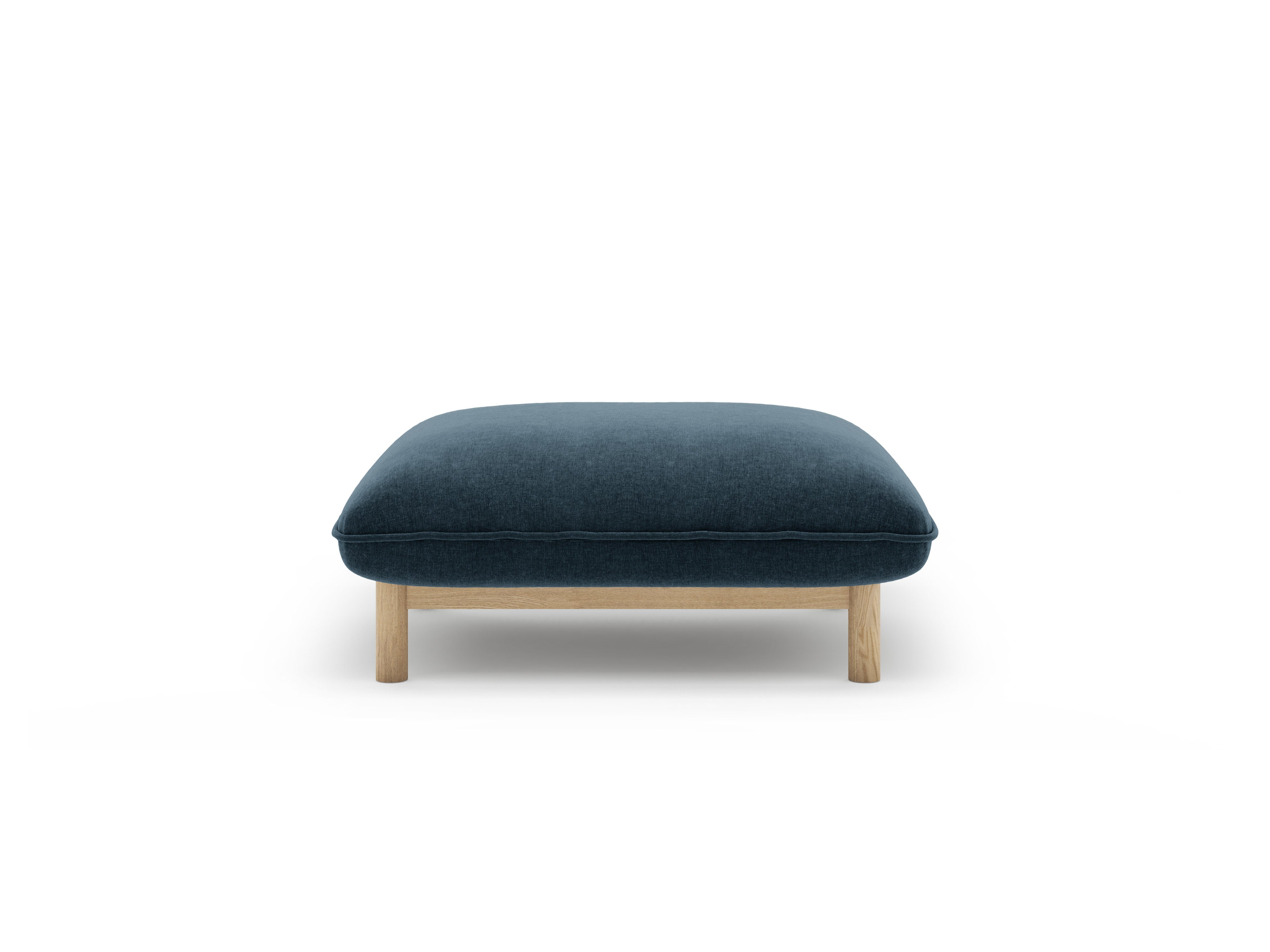 Puf ADA marineblau Chenille