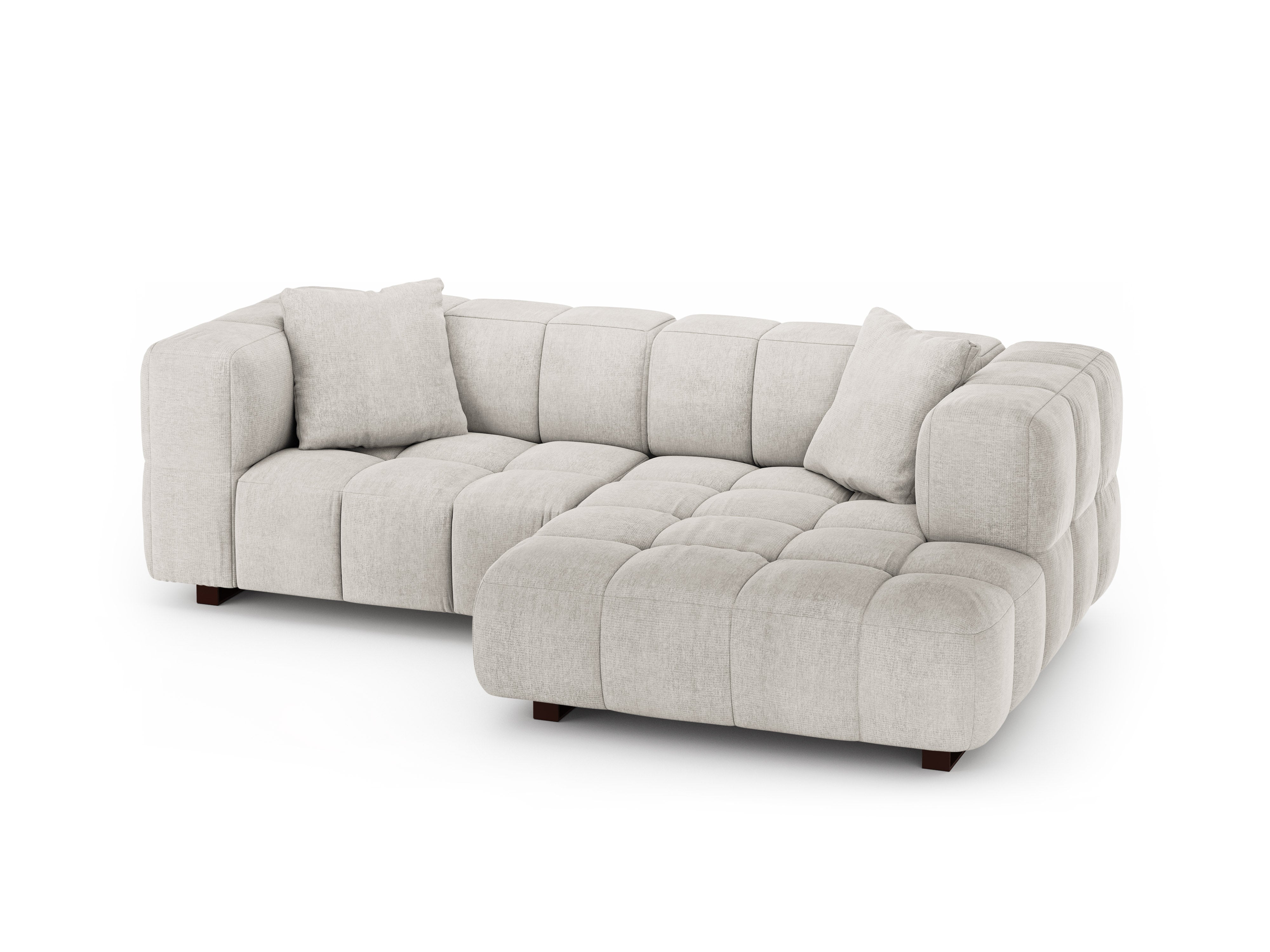Rechtsseitige Schlafcouch PUMA beige