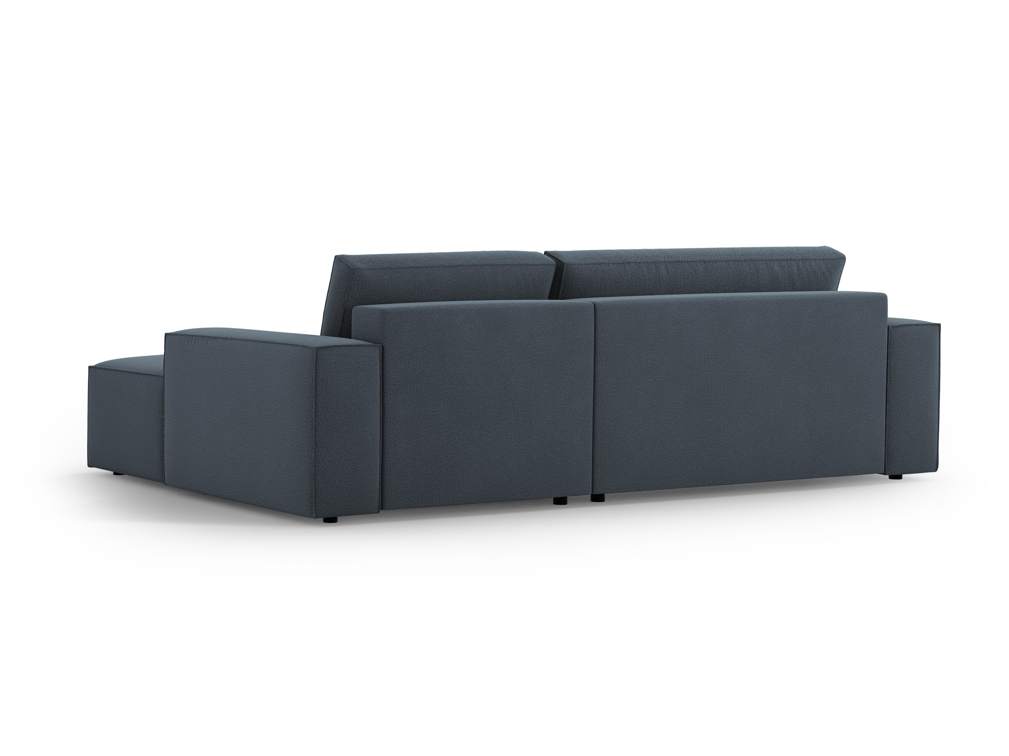 Rechtsseitige Schlafcouch JODIE blau