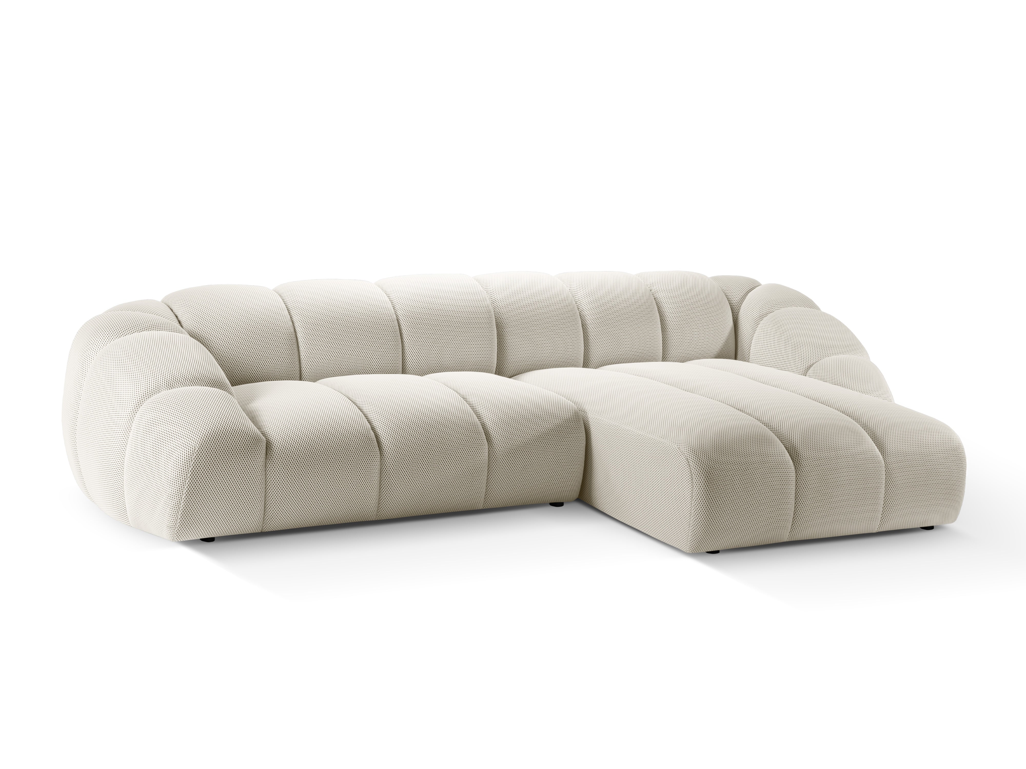 Rechte Ecke Sofa, "Diana", 4 Sitze, leichter Beige, 334x182x72
In Europa gemacht