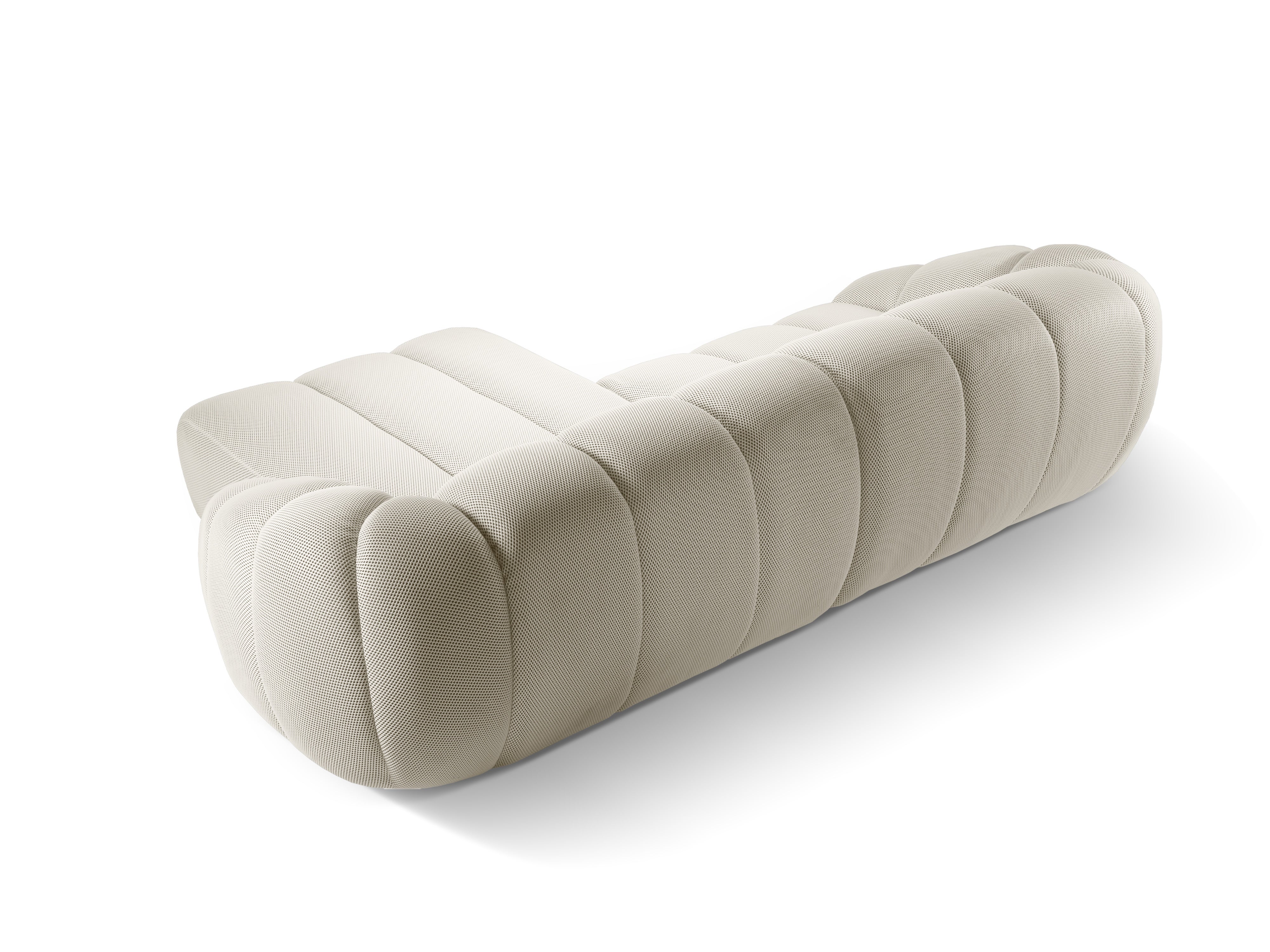 Rechte Ecke Sofa, "Diana", 4 Sitze, leichter Beige, 334x182x72
In Europa gemacht