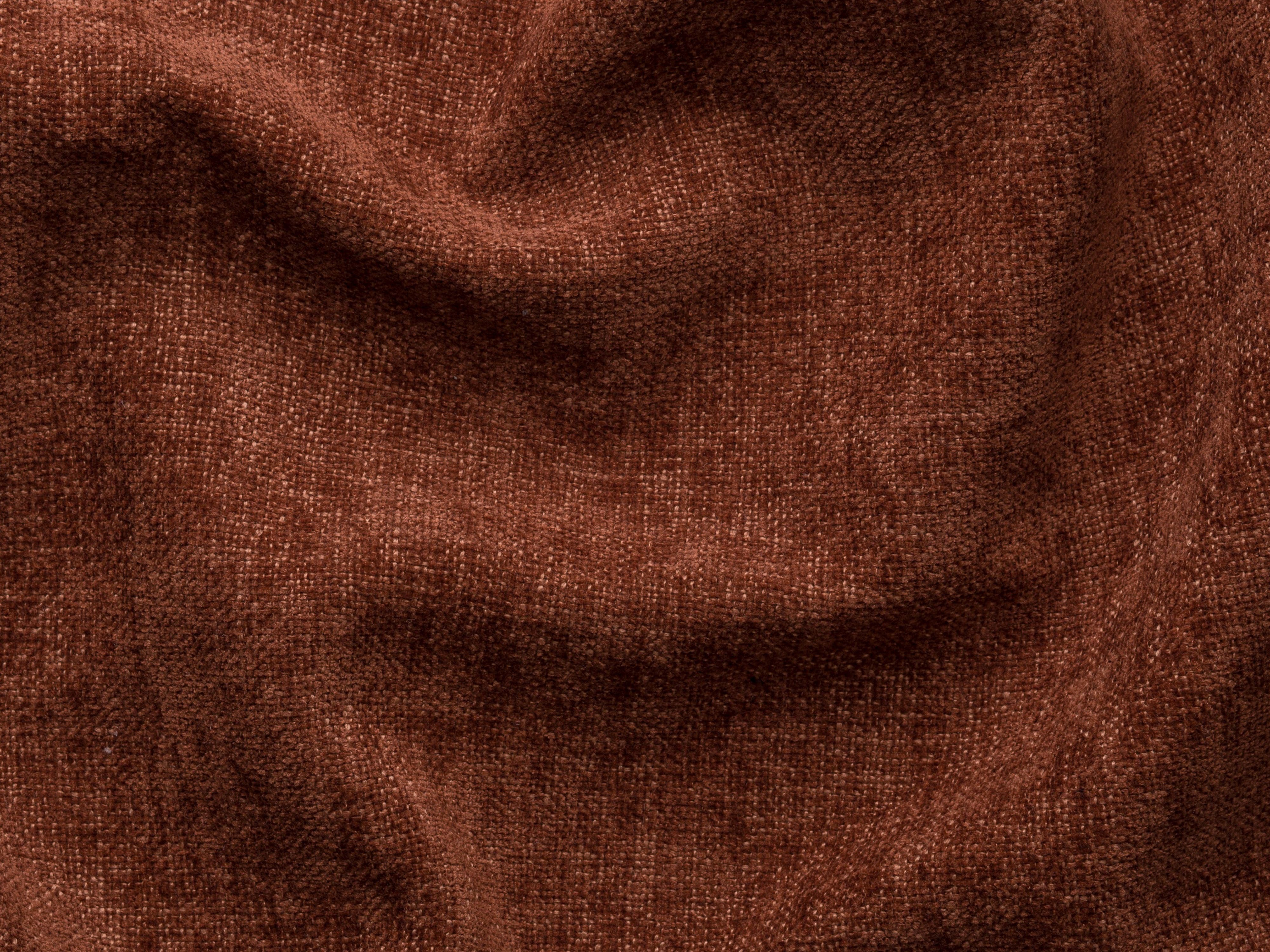 Narożnik prawostronny 3-osobowy JODIE ceglany tweed