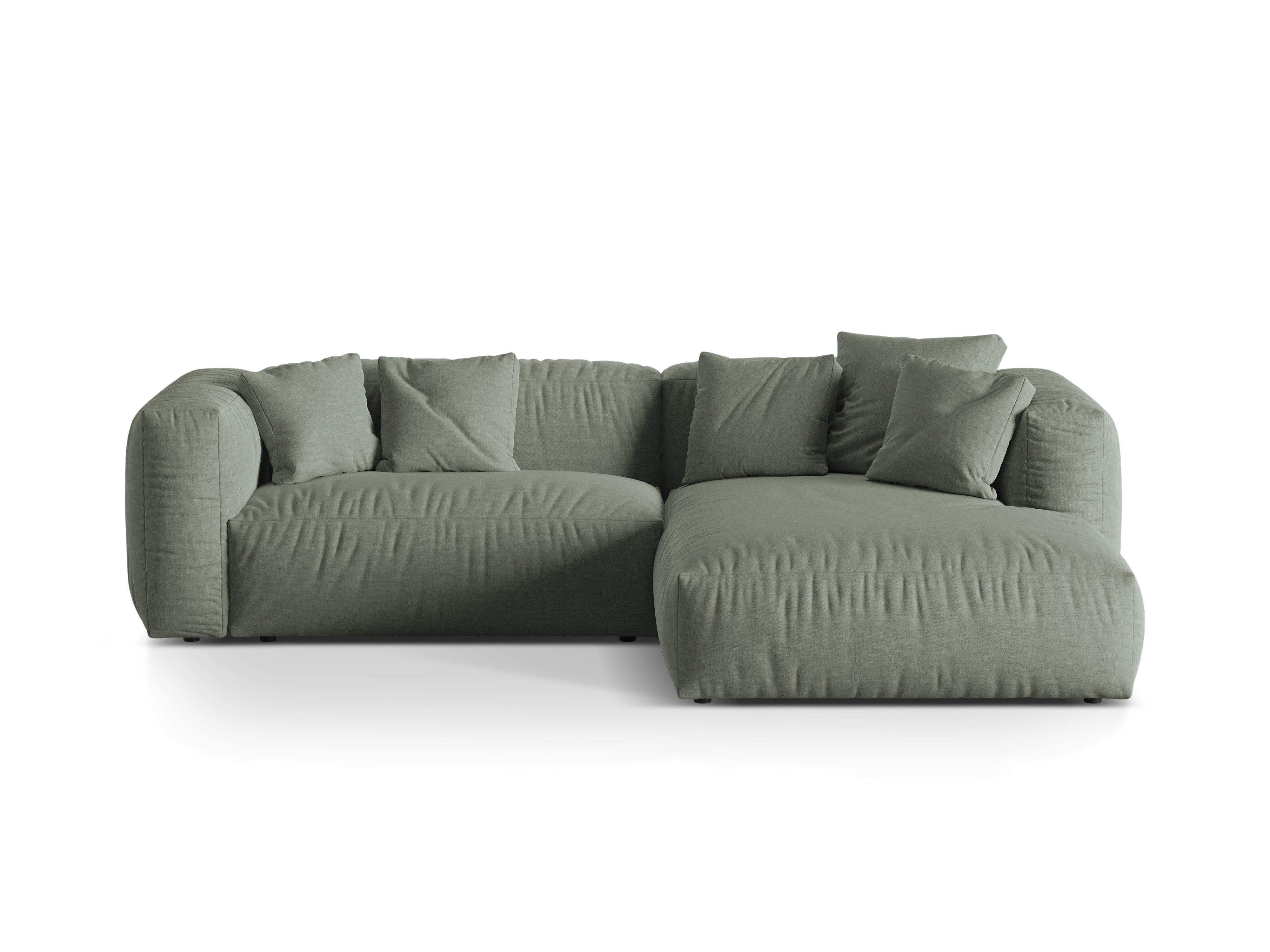 Right-sided corner of 2-person Martin Olive Green