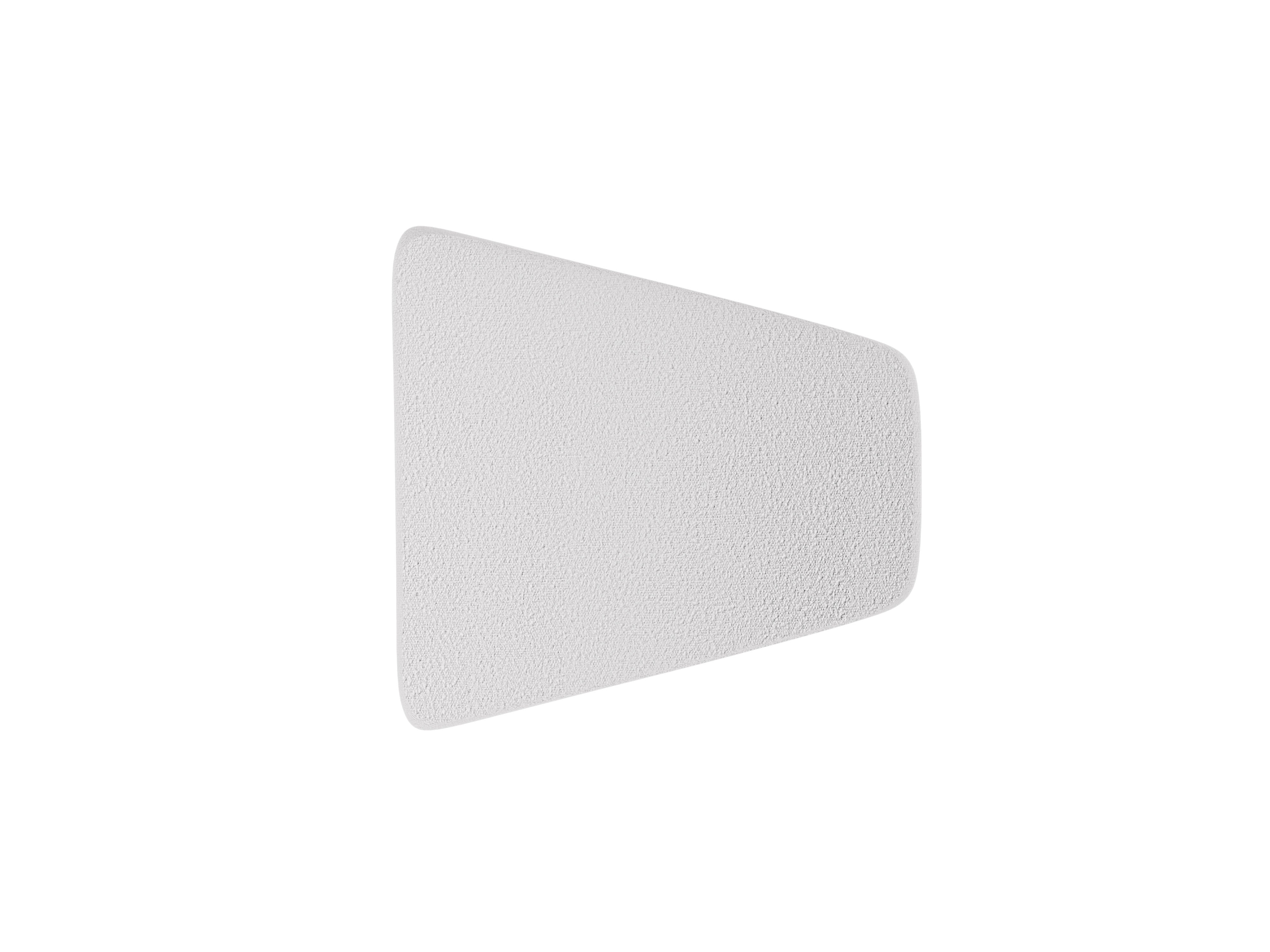 MILEY pouf light gray boucle