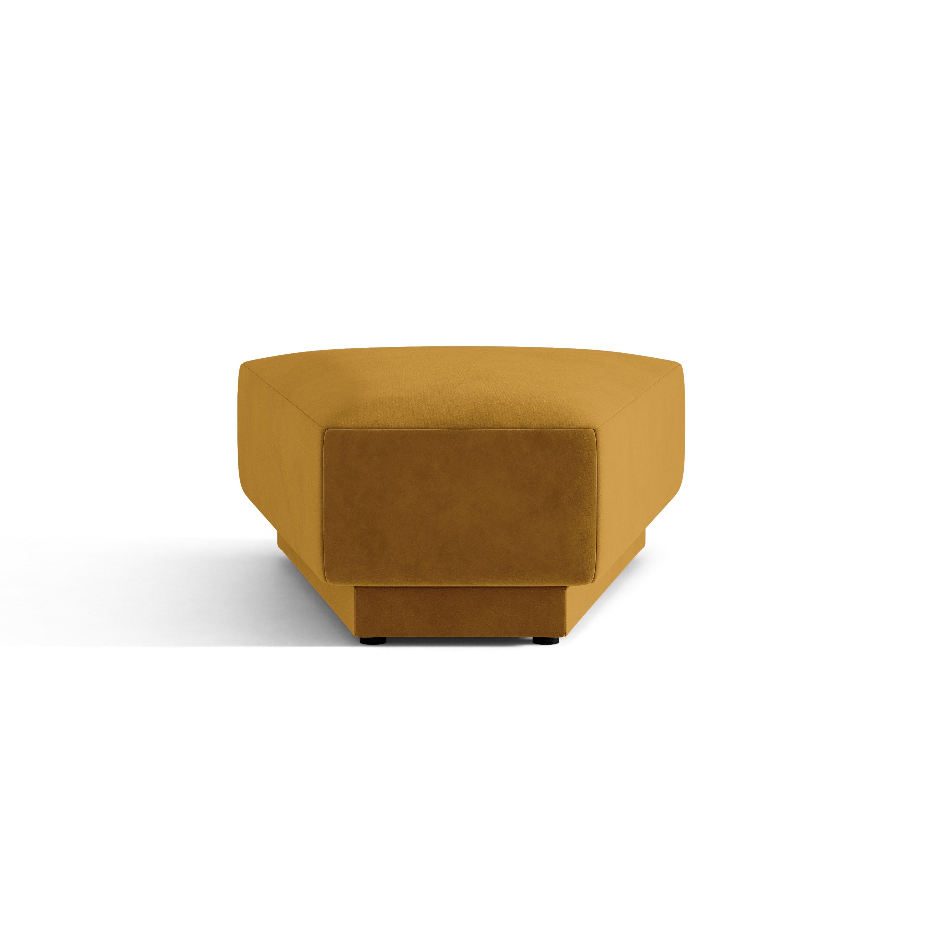 Pouf / Samtmodul MILEY gelb