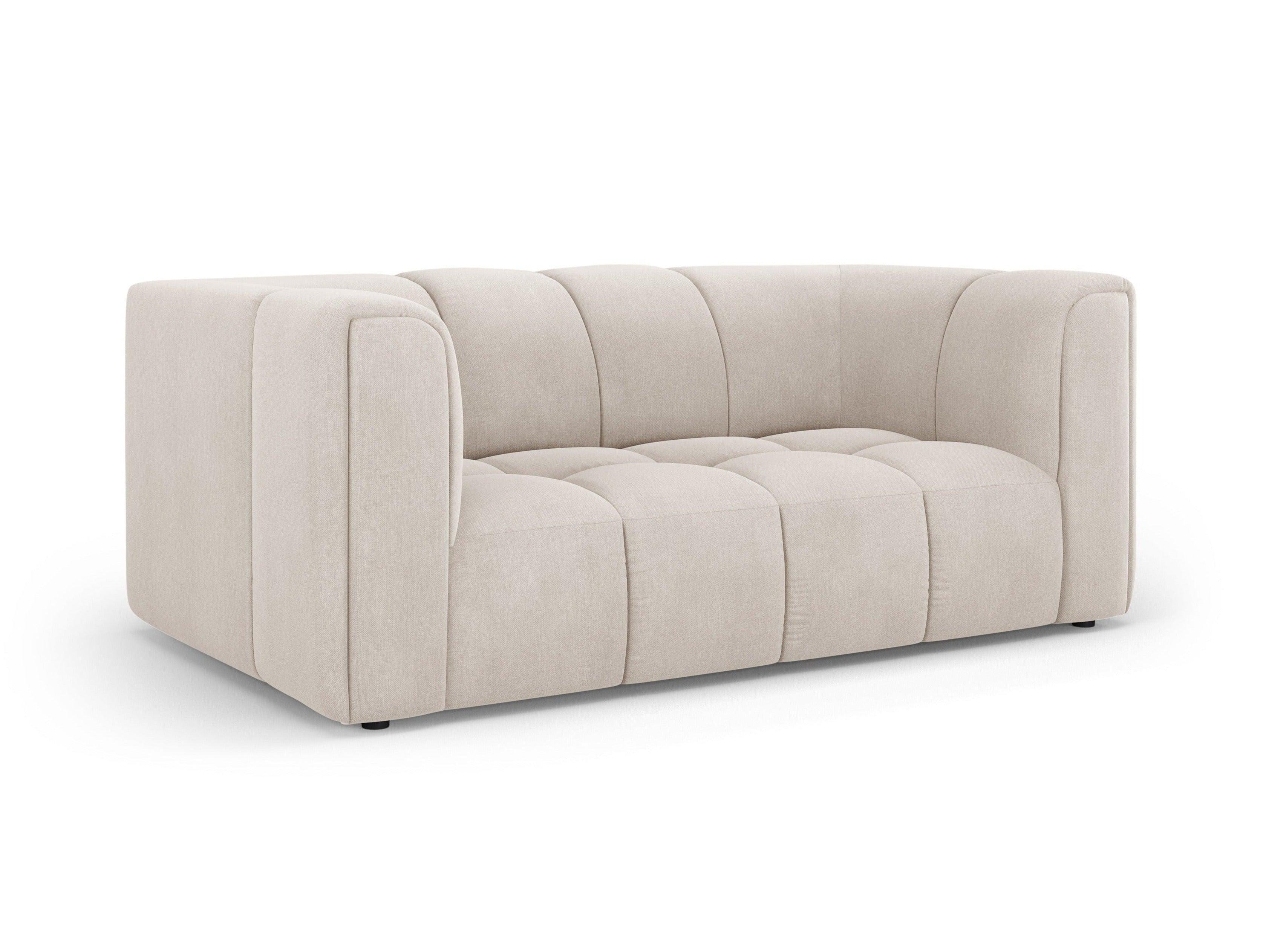 2-seater sofa FRANCESCA beige chenille Milo Casa Eye on Design