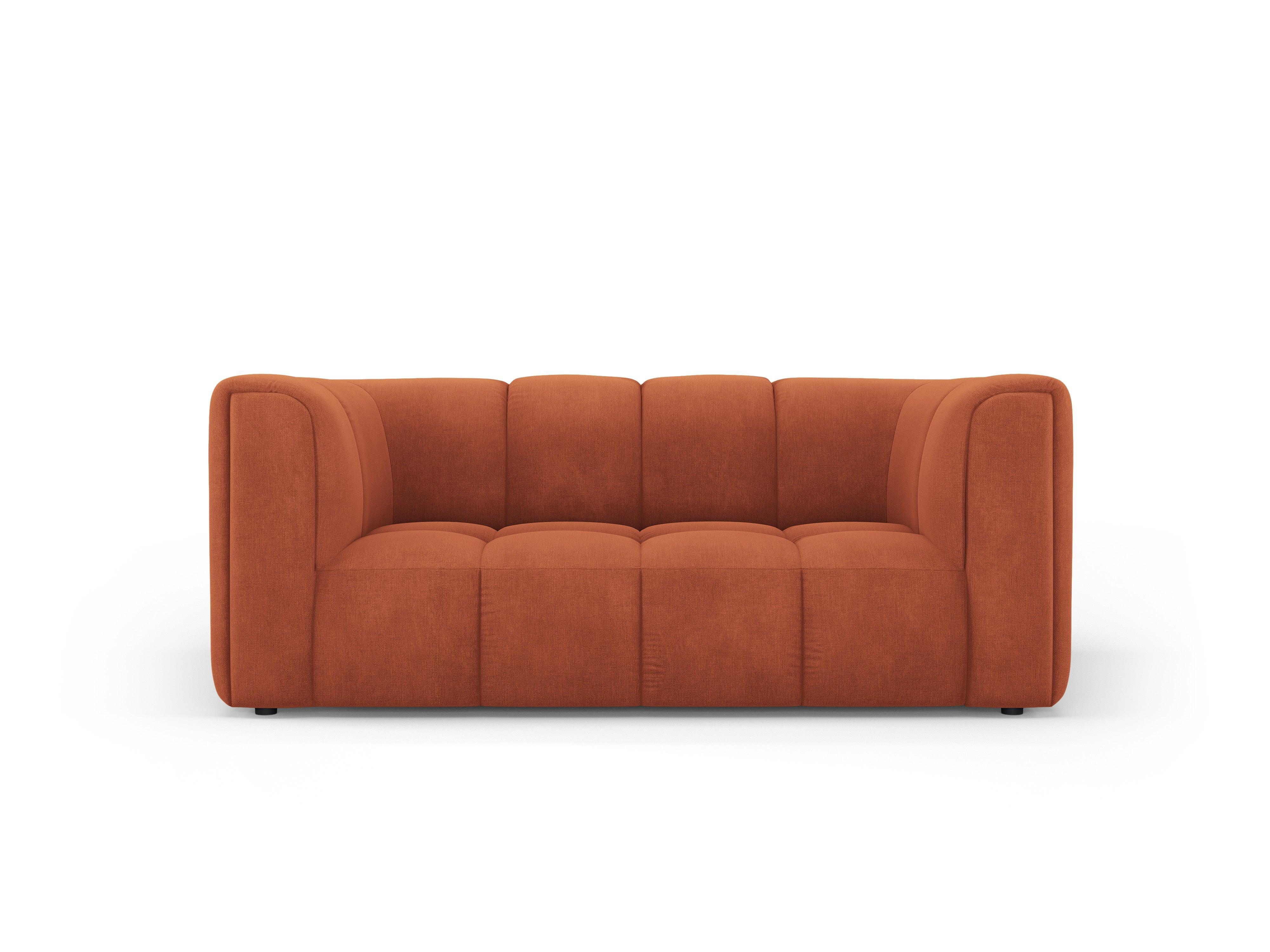 FRANCESCA 2-seater sofa terracotta chenille Milo Casa Eye on Design