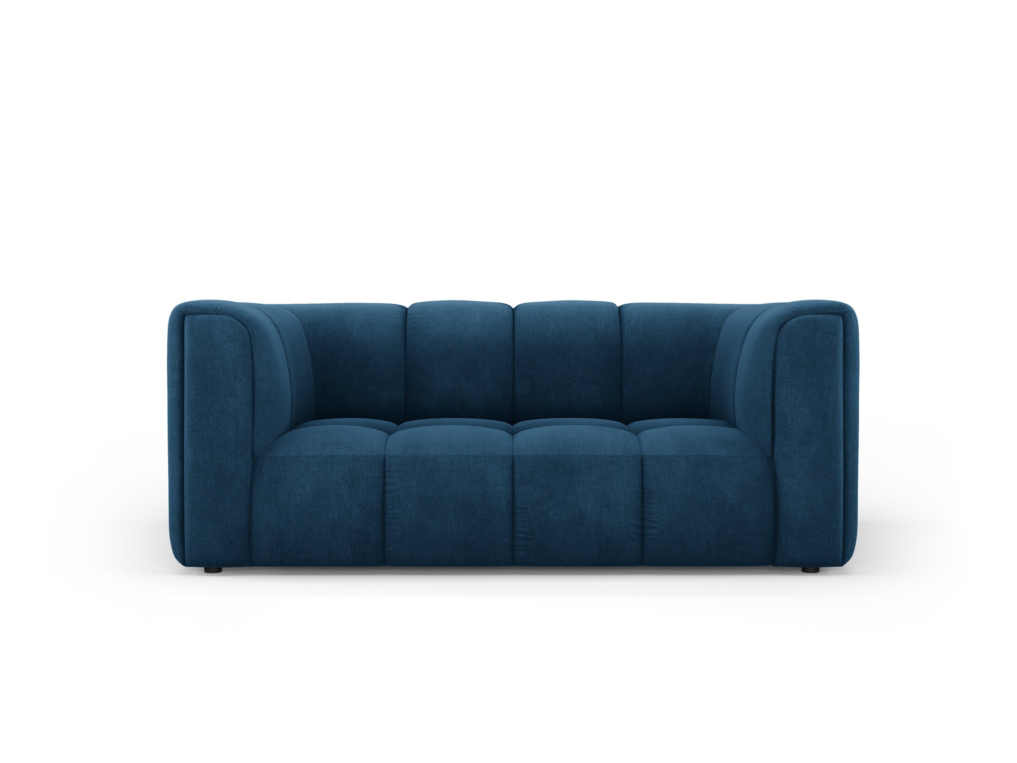 FRANCESCA 2 seater sofa royal blue chenille Milo Casa Eye on Design