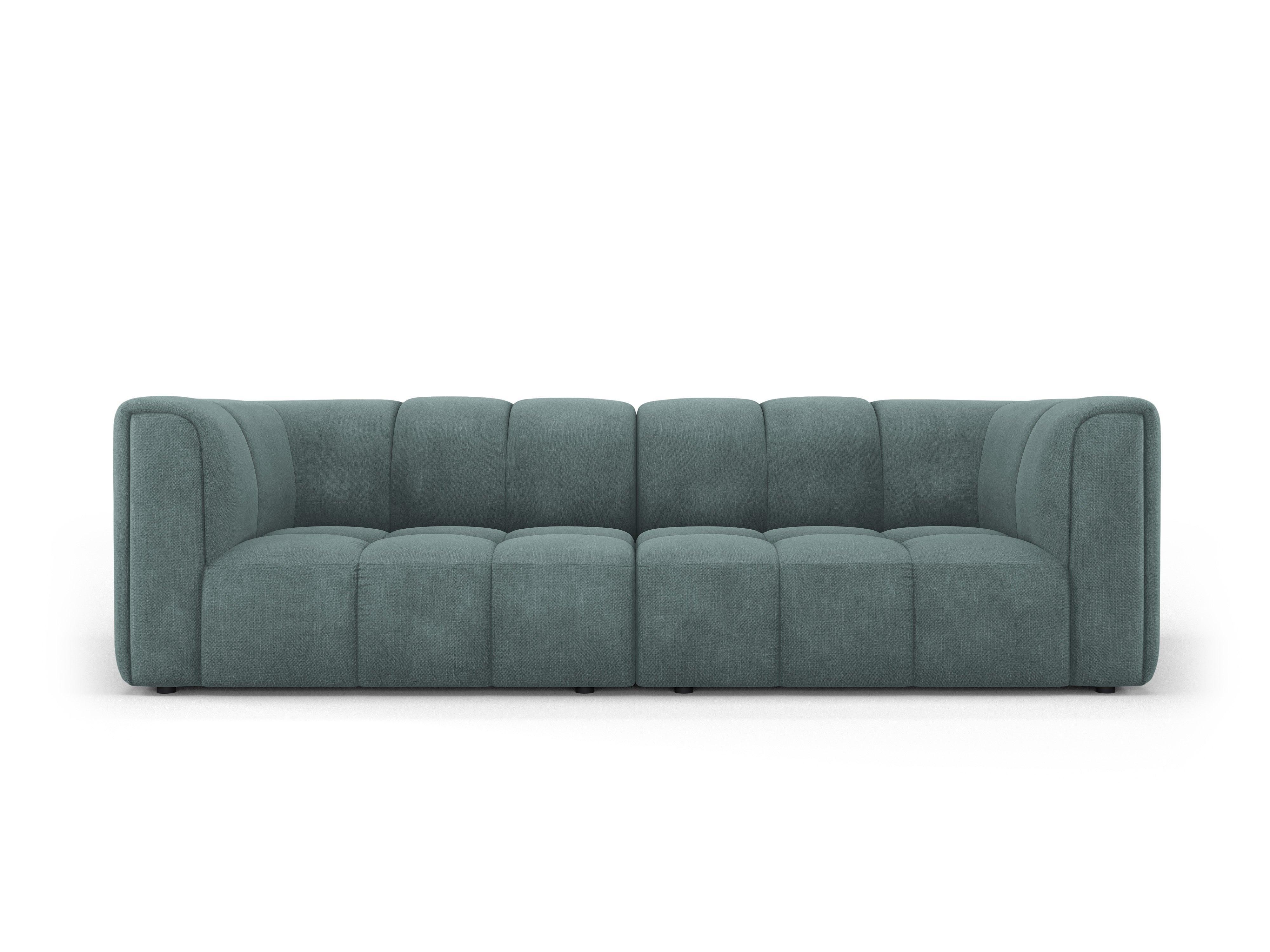 FRANCESCA 3 seater sofa sea green chenille Milo Casa Eye on Design