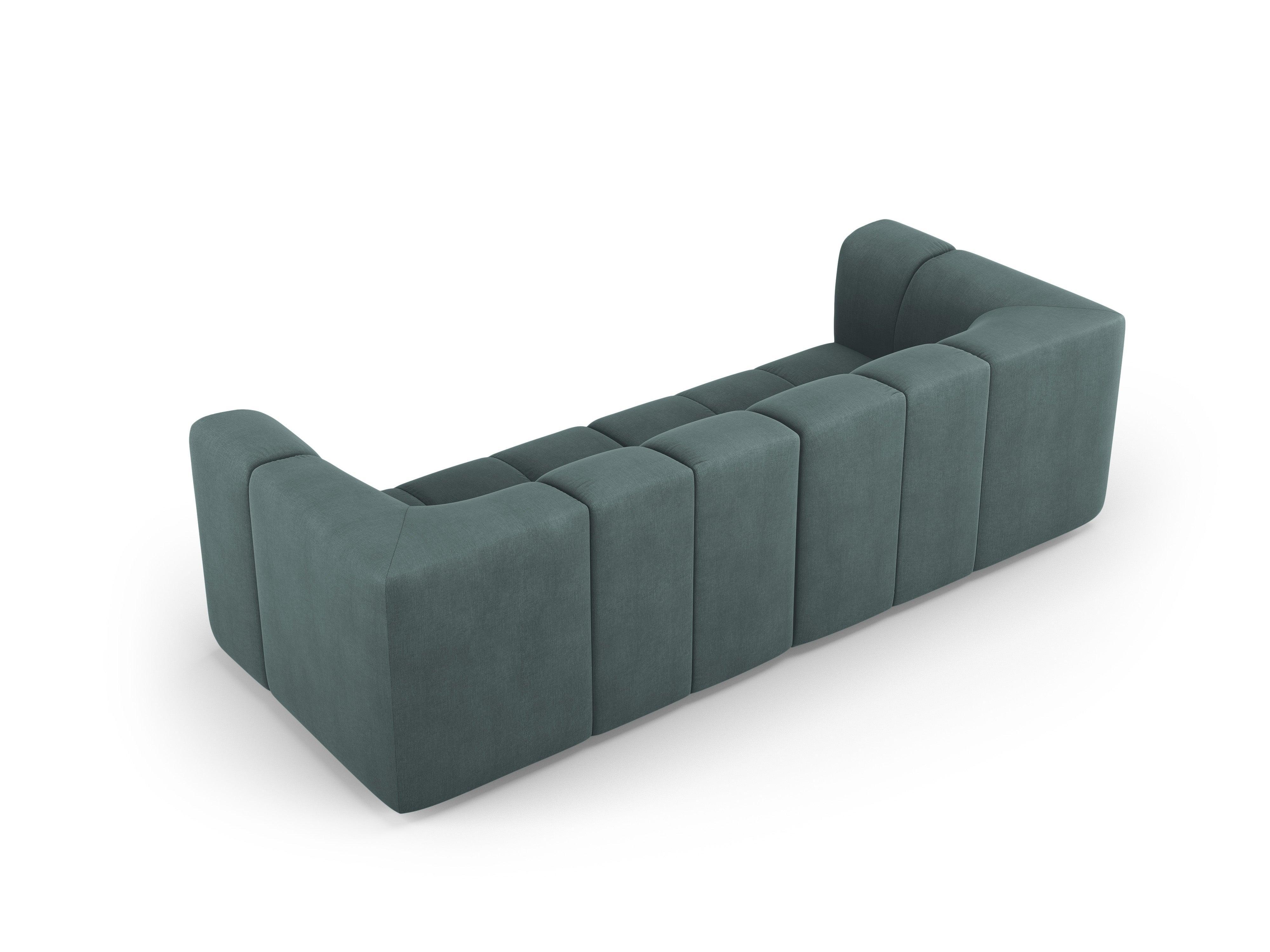 FRANCESCA 3 seater sofa sea green chenille Milo Casa Eye on Design