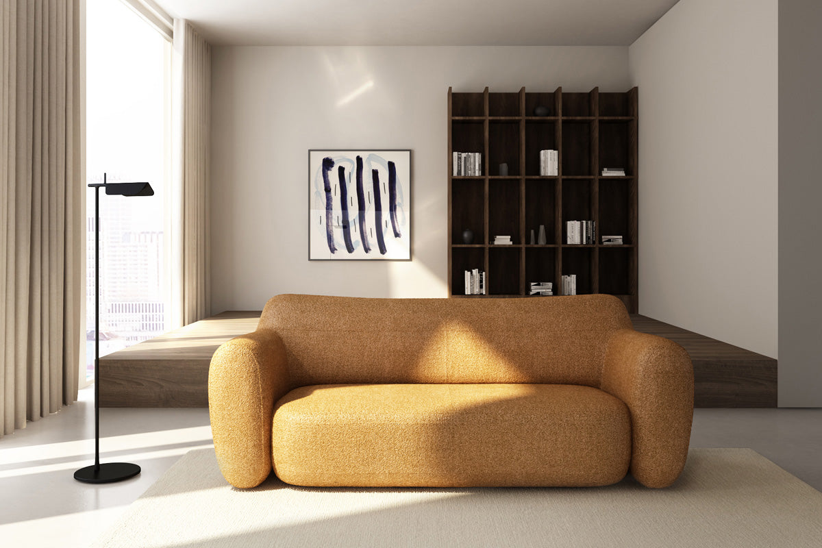 Sofa 3-sitzig MOMENTS gepolstert