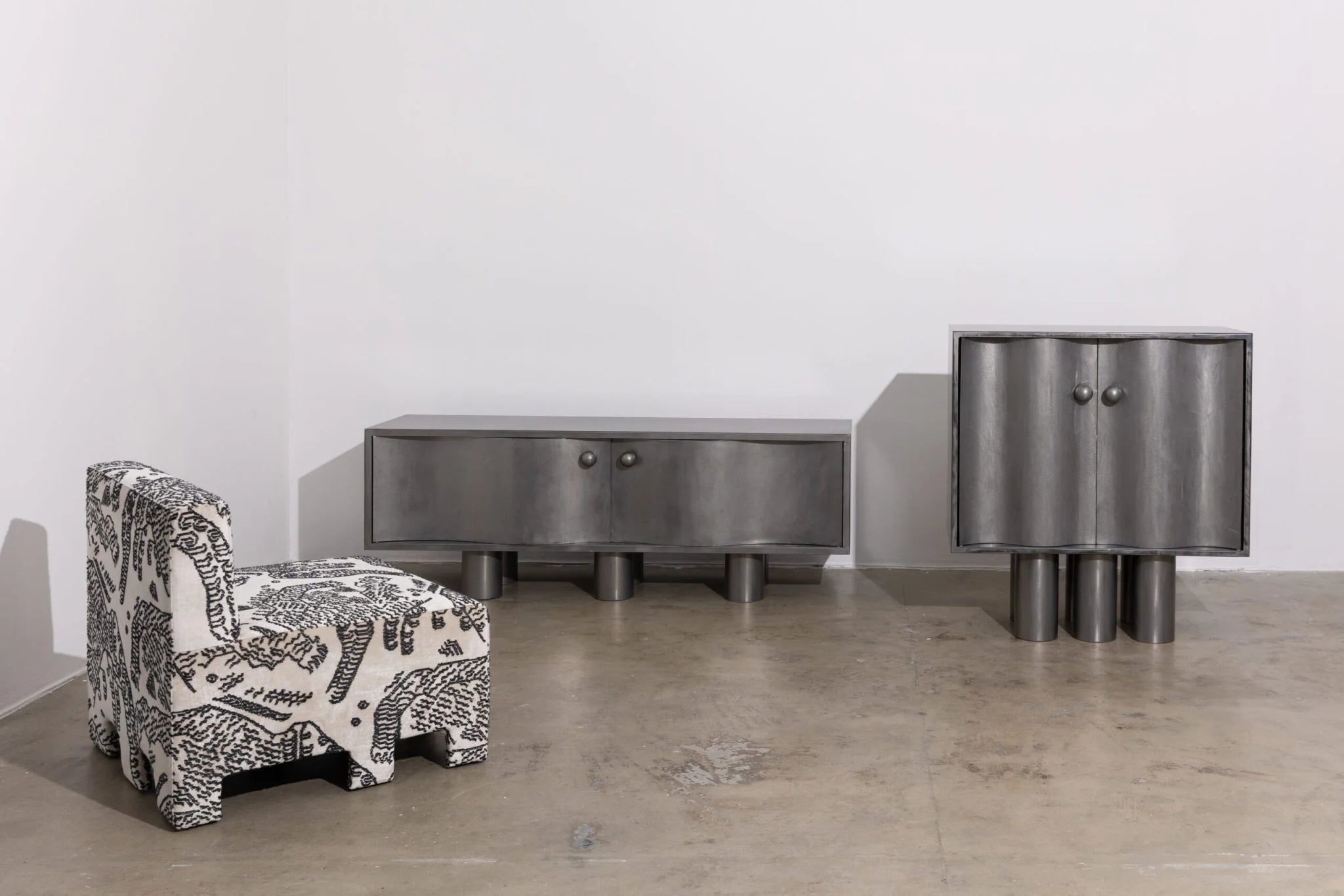 Kommode MOTION NO 2 Stahl