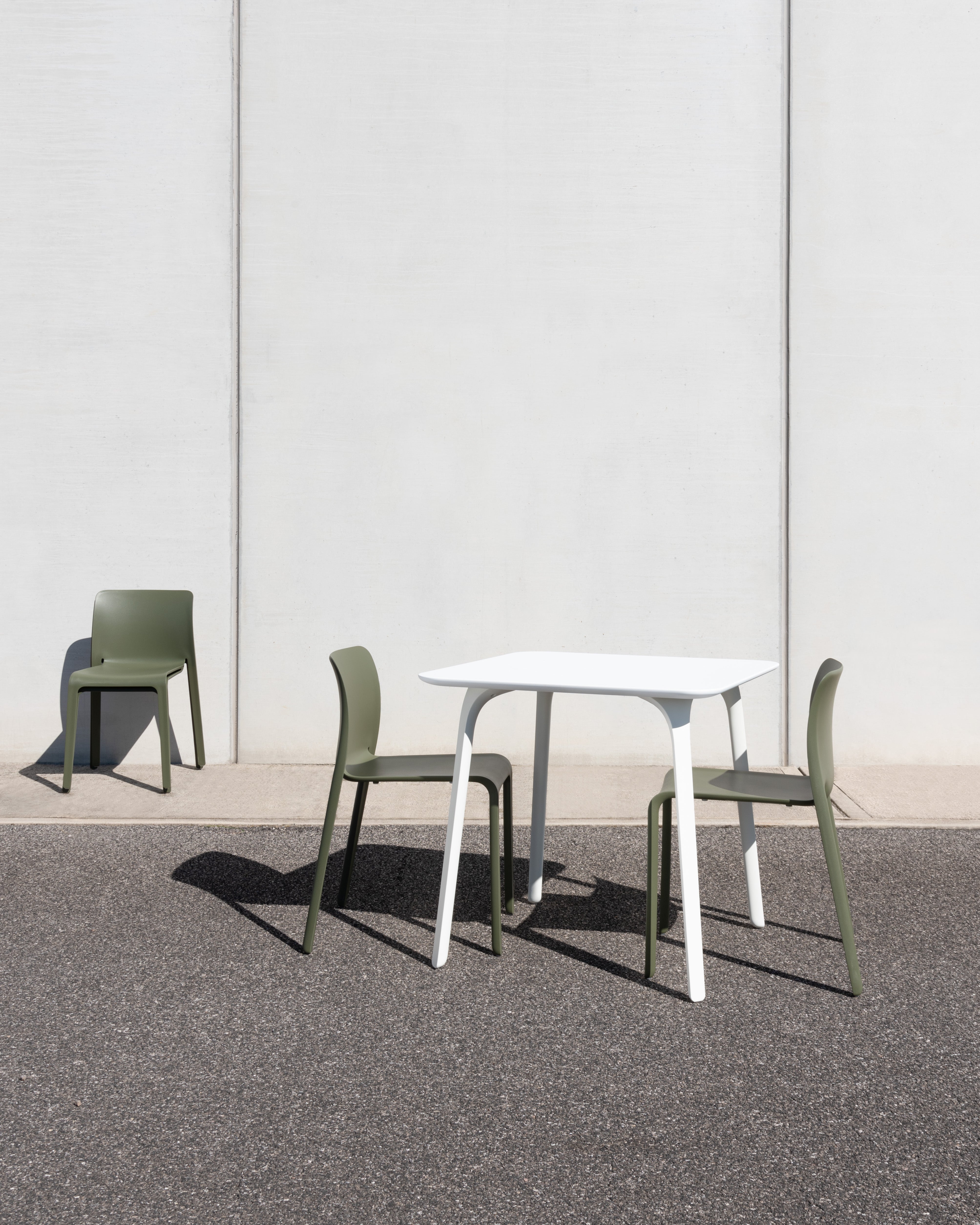 Outdoor chair first green